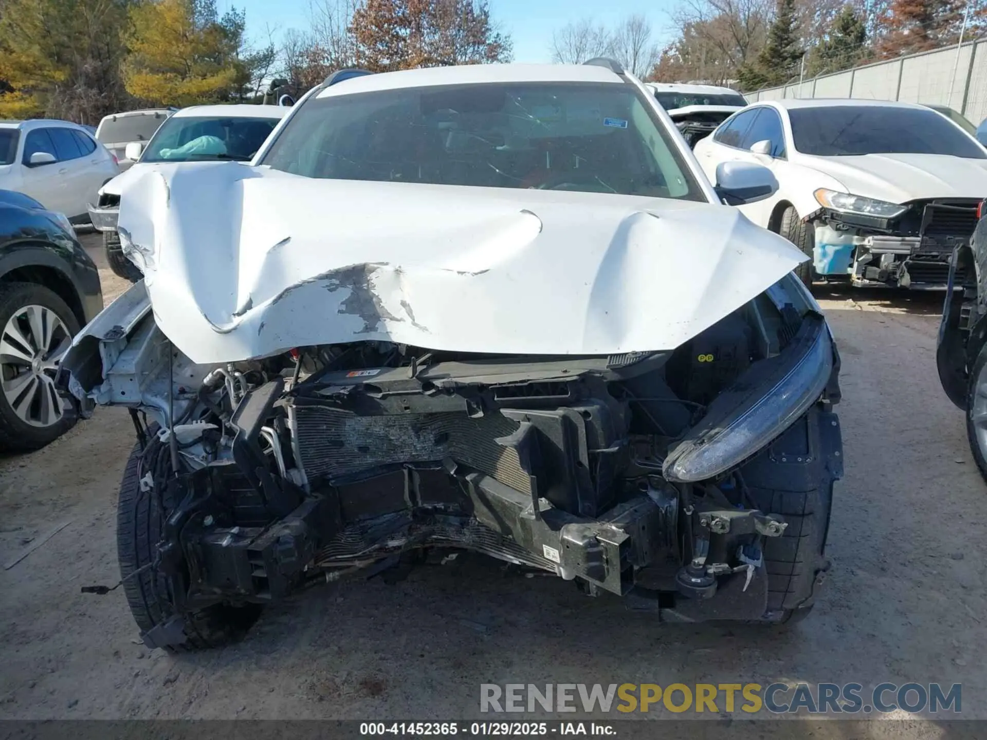 12 fotografías del automóvil dañado KM8K6CAB9PU942412 HYUNDAI KONA 2023