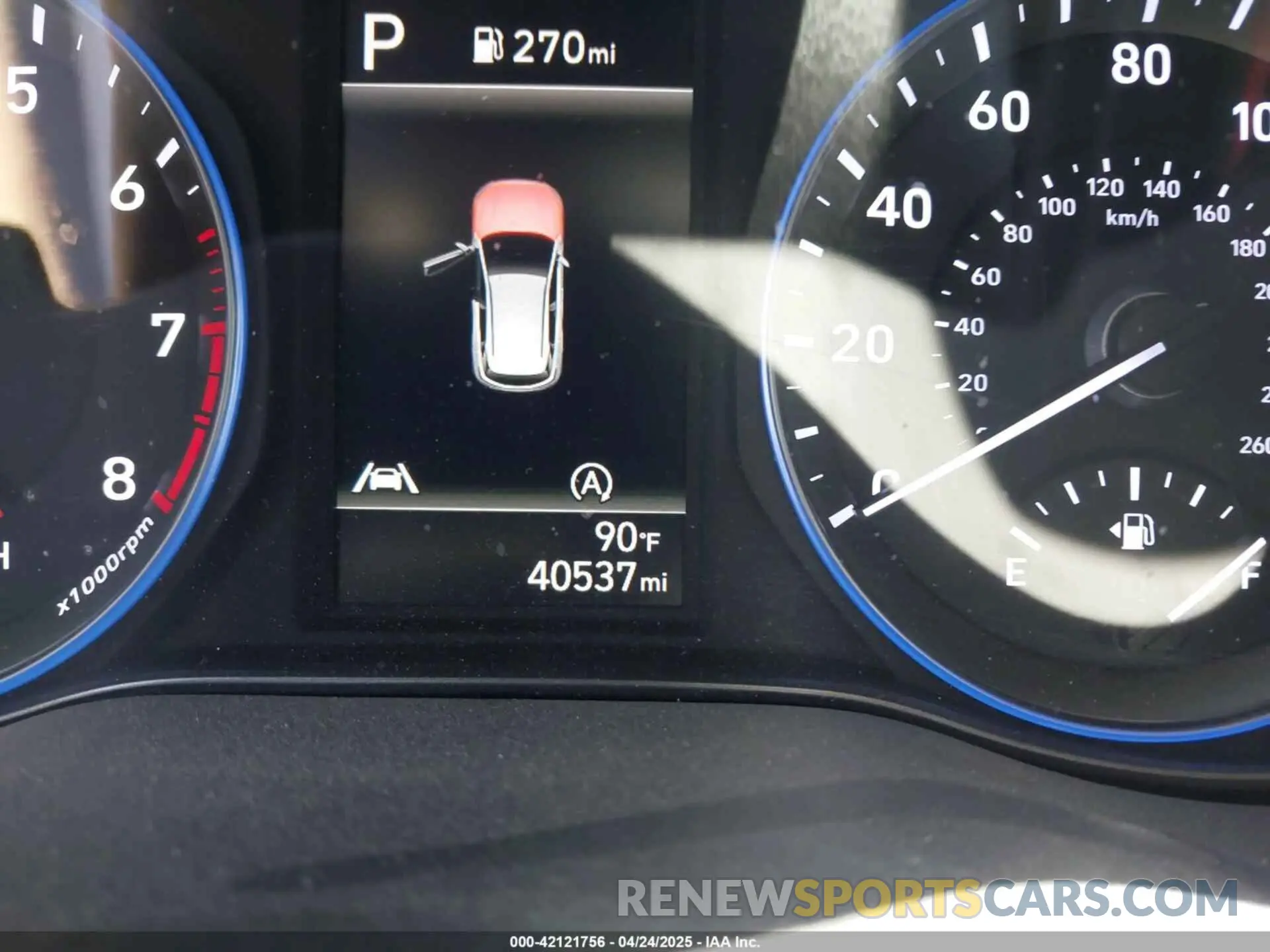 15 fotografías del automóvil dañado KM8K6CAB9PU990203 HYUNDAI KONA 2023