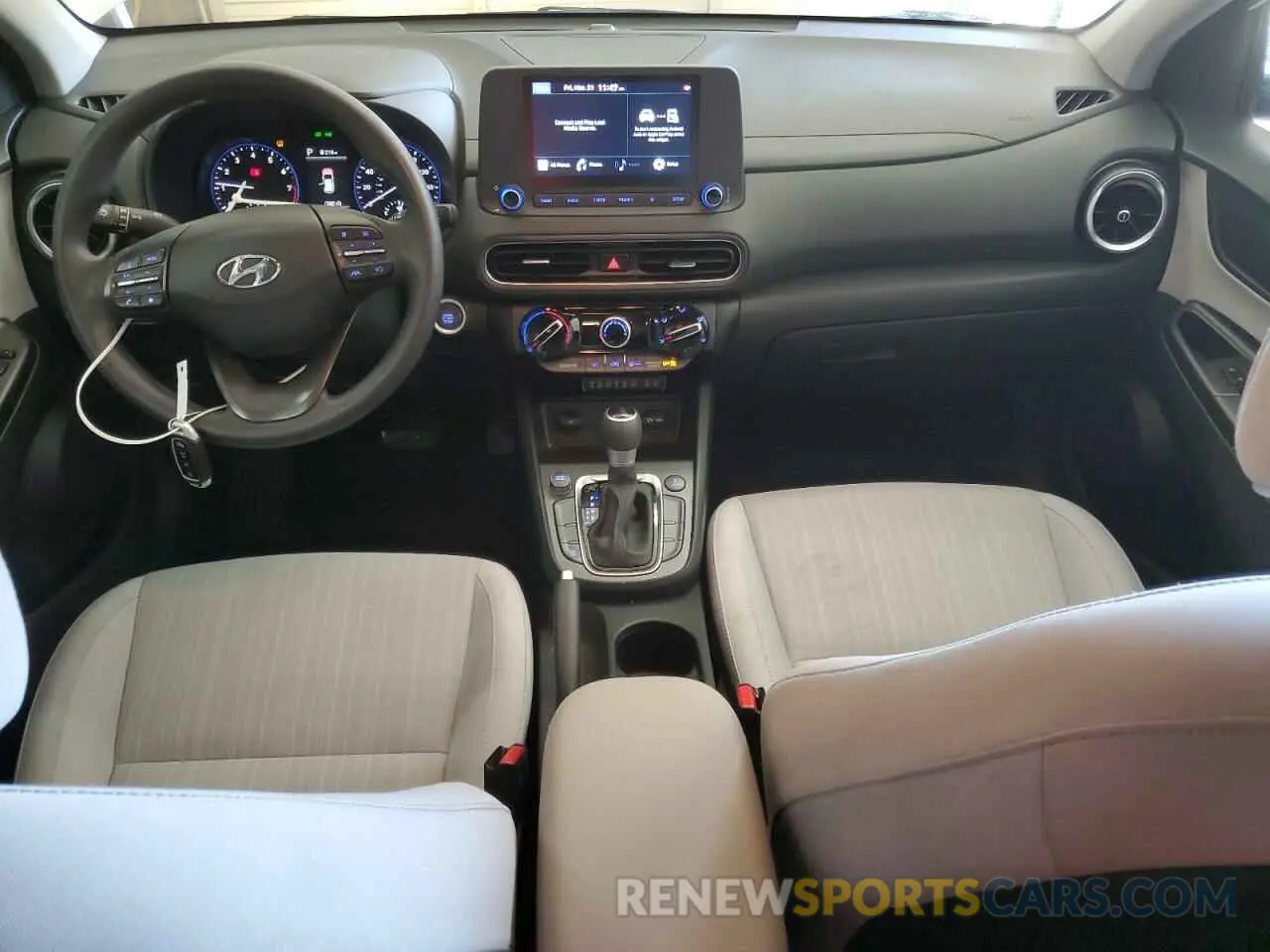 8 fotografías del automóvil dañado KM8K6CABXPU041341 HYUNDAI KONA 2023