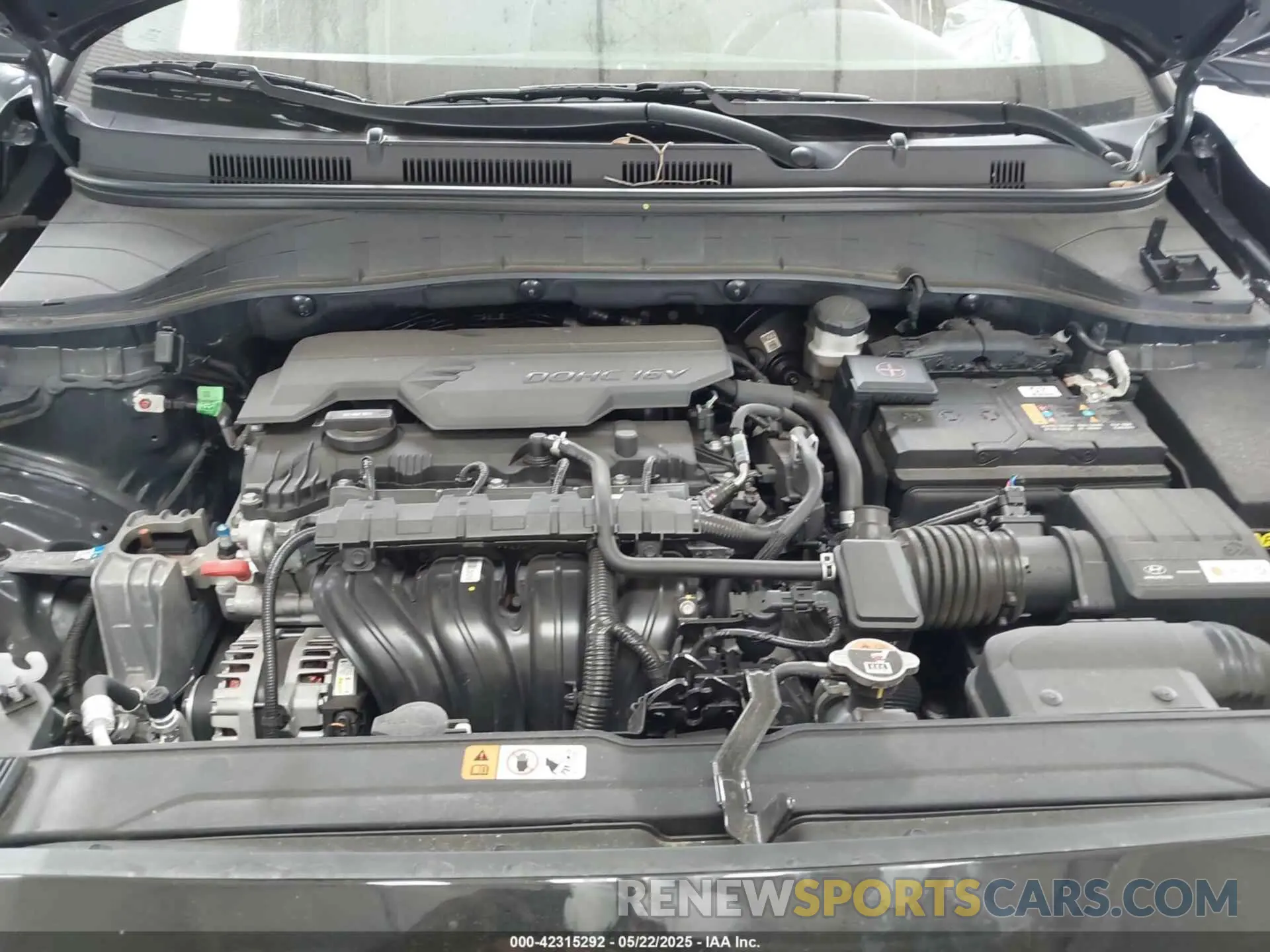 10 fotografías del automóvil dañado KM8K6CABXPU055868 HYUNDAI KONA 2023