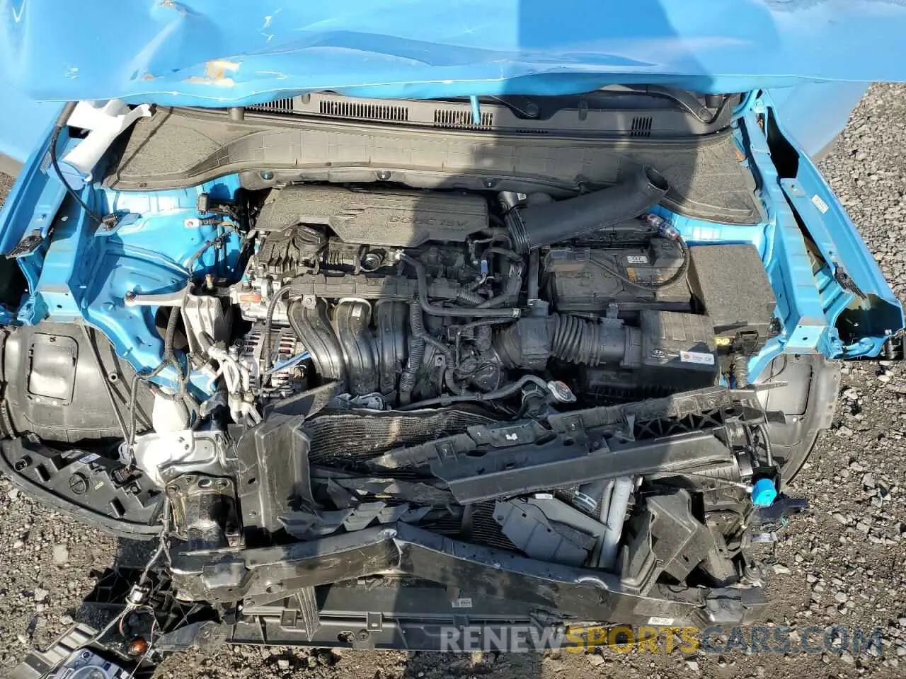 12 fotografías del automóvil dañado KM8K6CABXPU934819 HYUNDAI KONA 2023