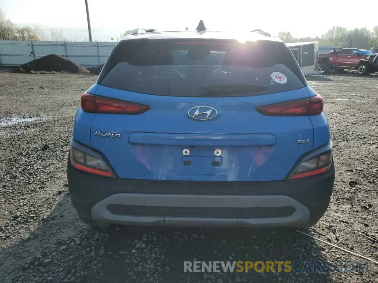 6 fotografías del automóvil dañado KM8K6CABXPU934819 HYUNDAI KONA 2023