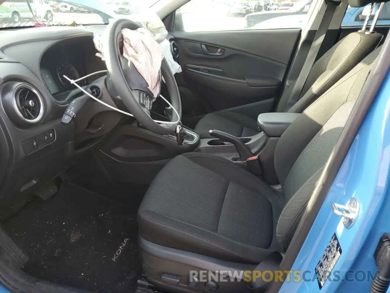 7 fotografías del automóvil dañado KM8K6CABXPU934819 HYUNDAI KONA 2023