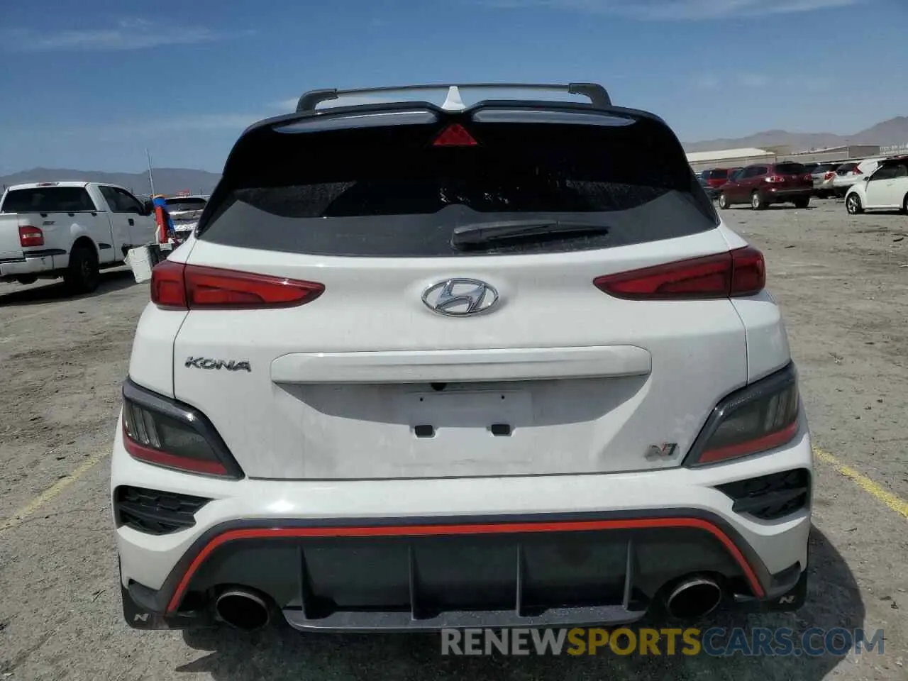 6 fotografías del automóvil dañado KM8KH3AC5PU008184 HYUNDAI KONA 2023