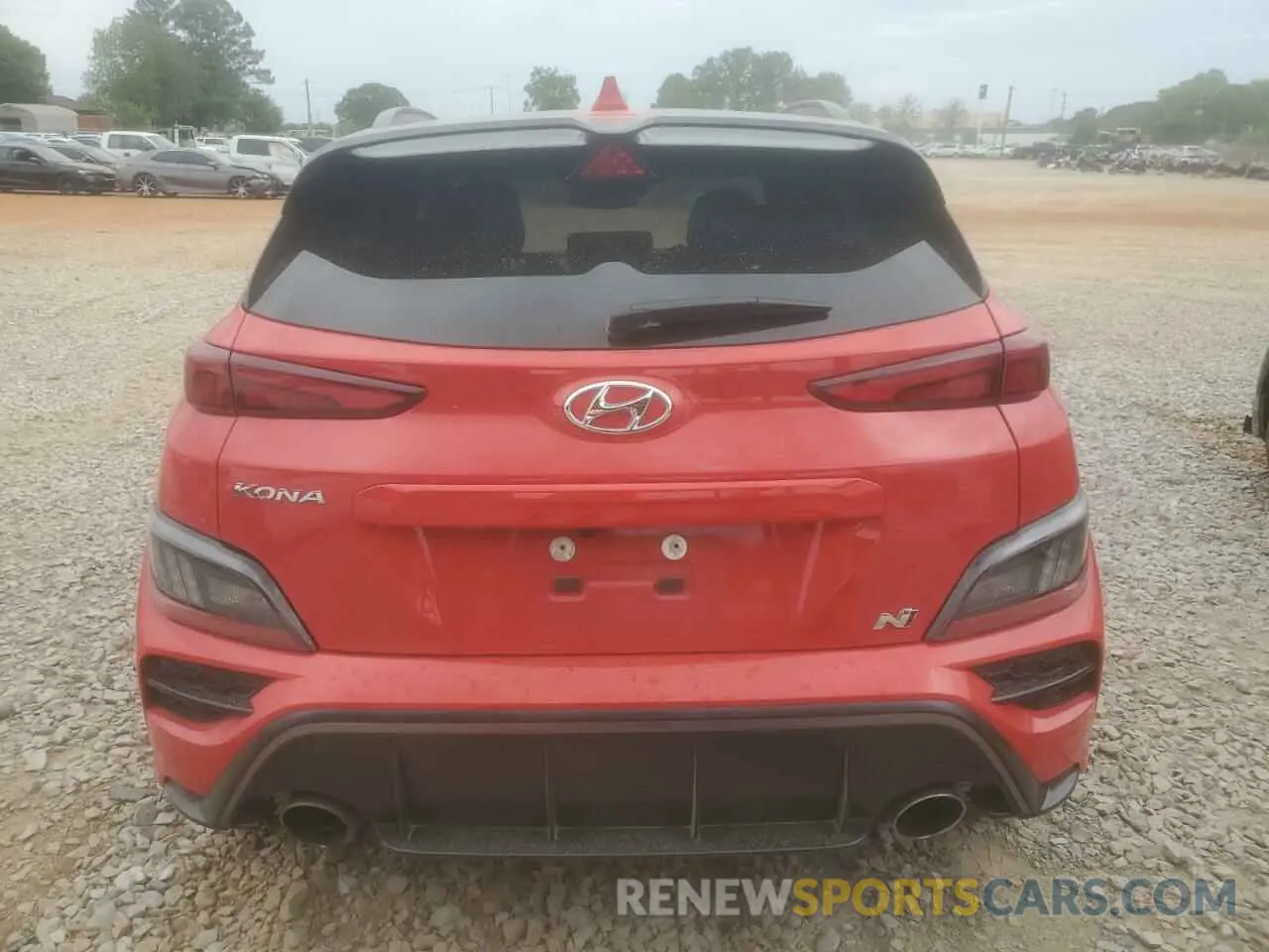 6 fotografías del automóvil dañado KM8KH3AC9PU006535 HYUNDAI KONA 2023