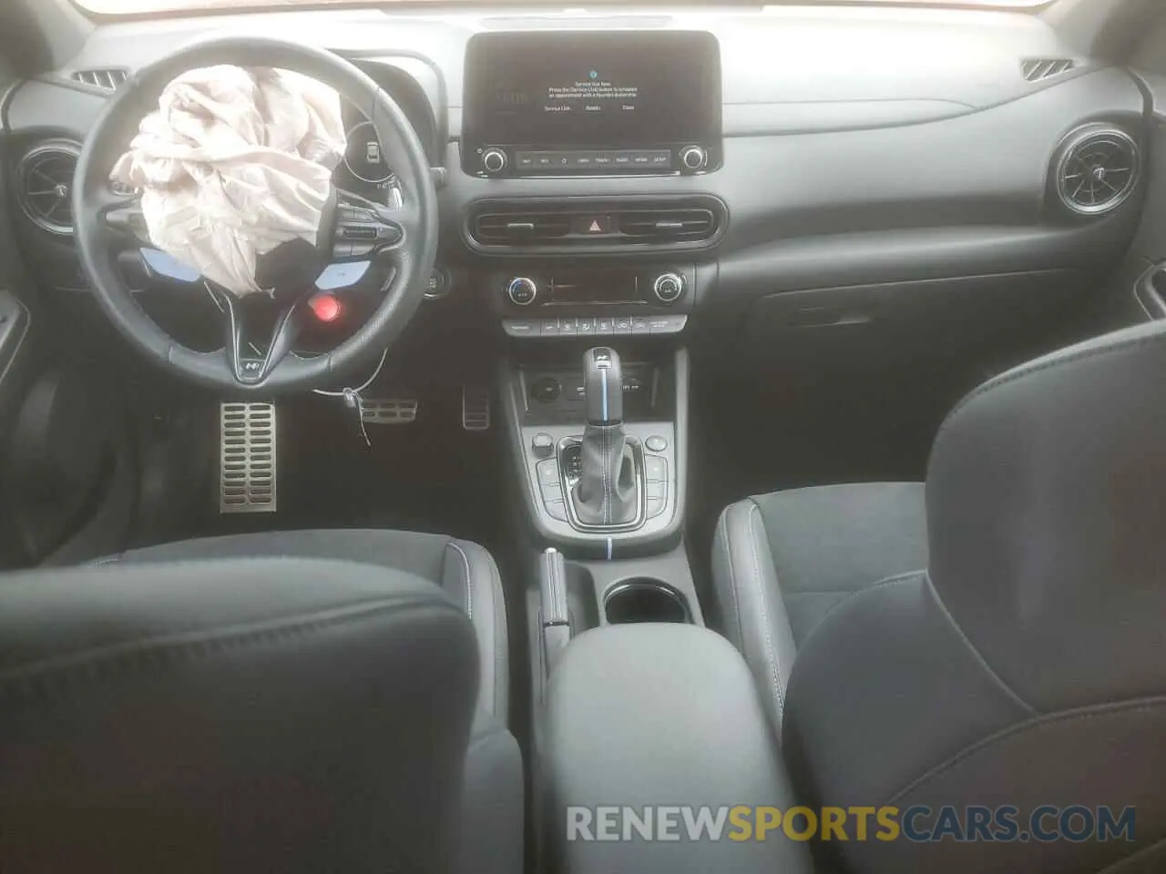 8 fotografías del automóvil dañado KM8KH3AC9PU006535 HYUNDAI KONA 2023