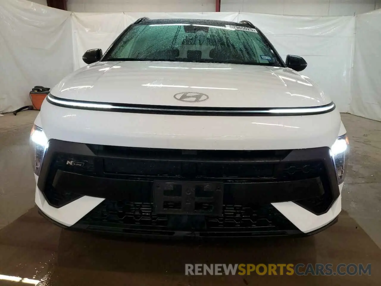 5 fotografías del automóvil dañado KM8HA3A34RU111730 HYUNDAI KONA 2024