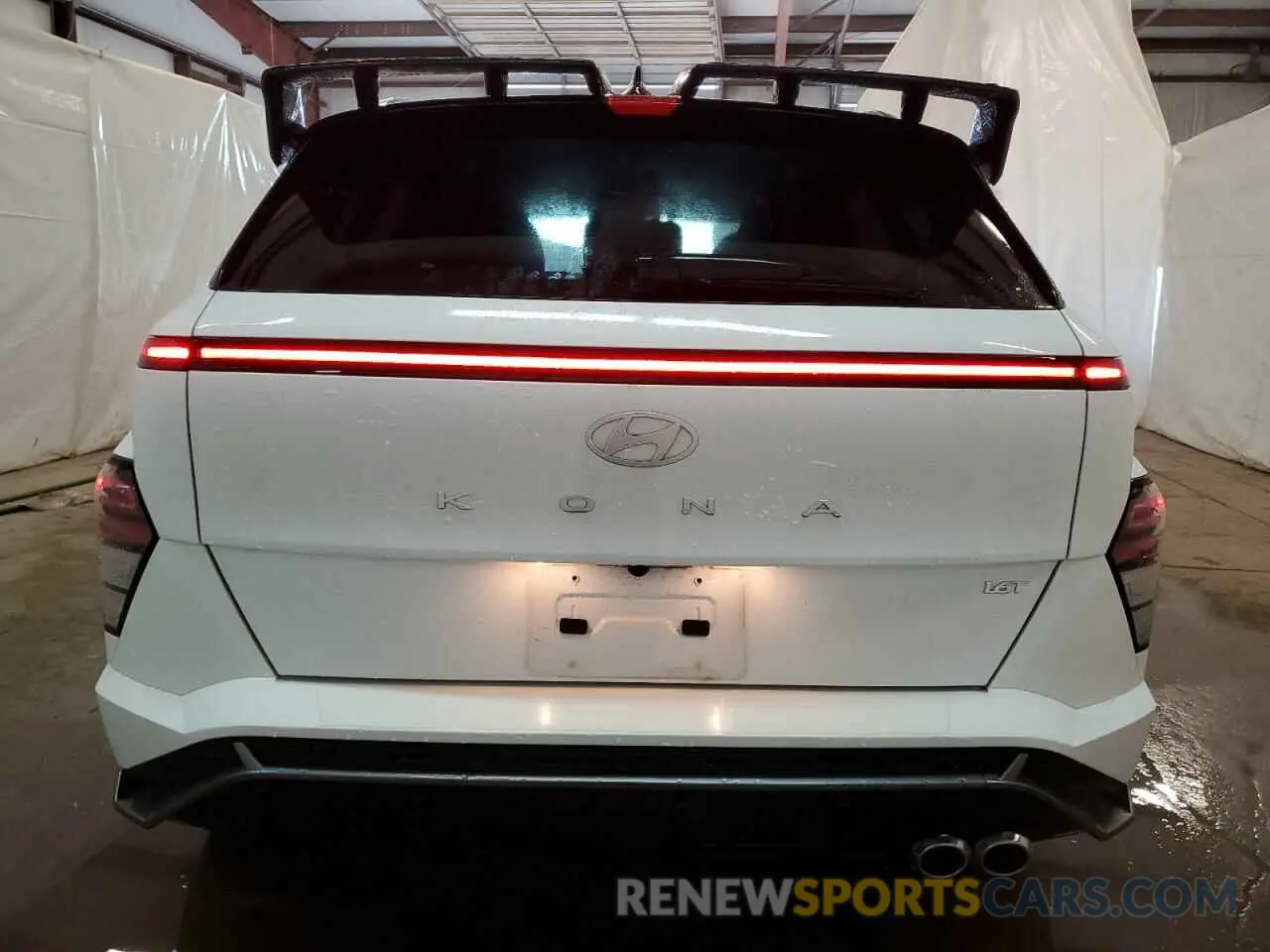 6 fotografías del automóvil dañado KM8HA3A34RU111730 HYUNDAI KONA 2024