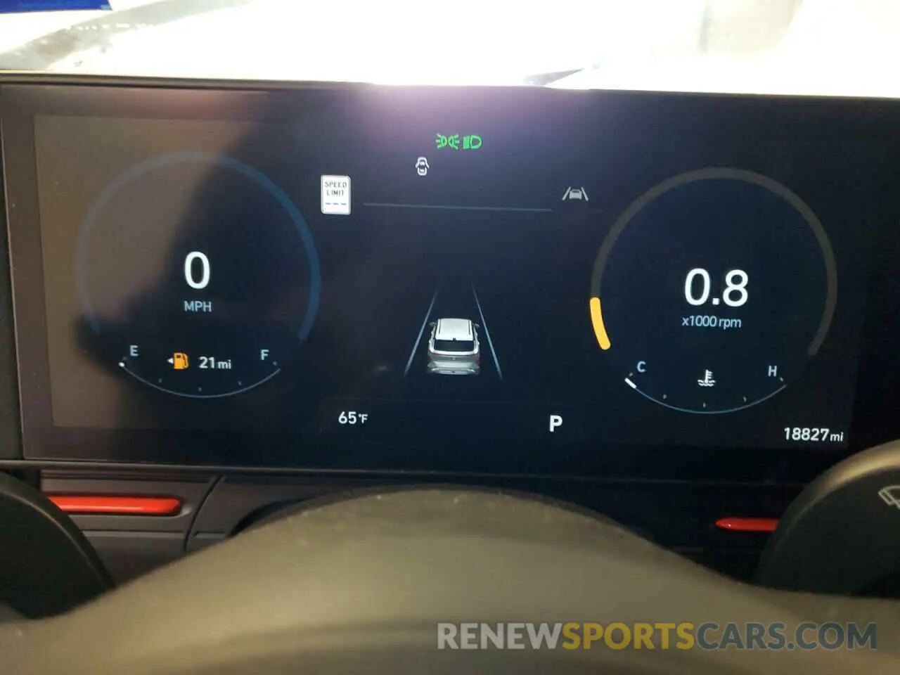 9 fotografías del automóvil dañado KM8HA3A34RU111730 HYUNDAI KONA 2024