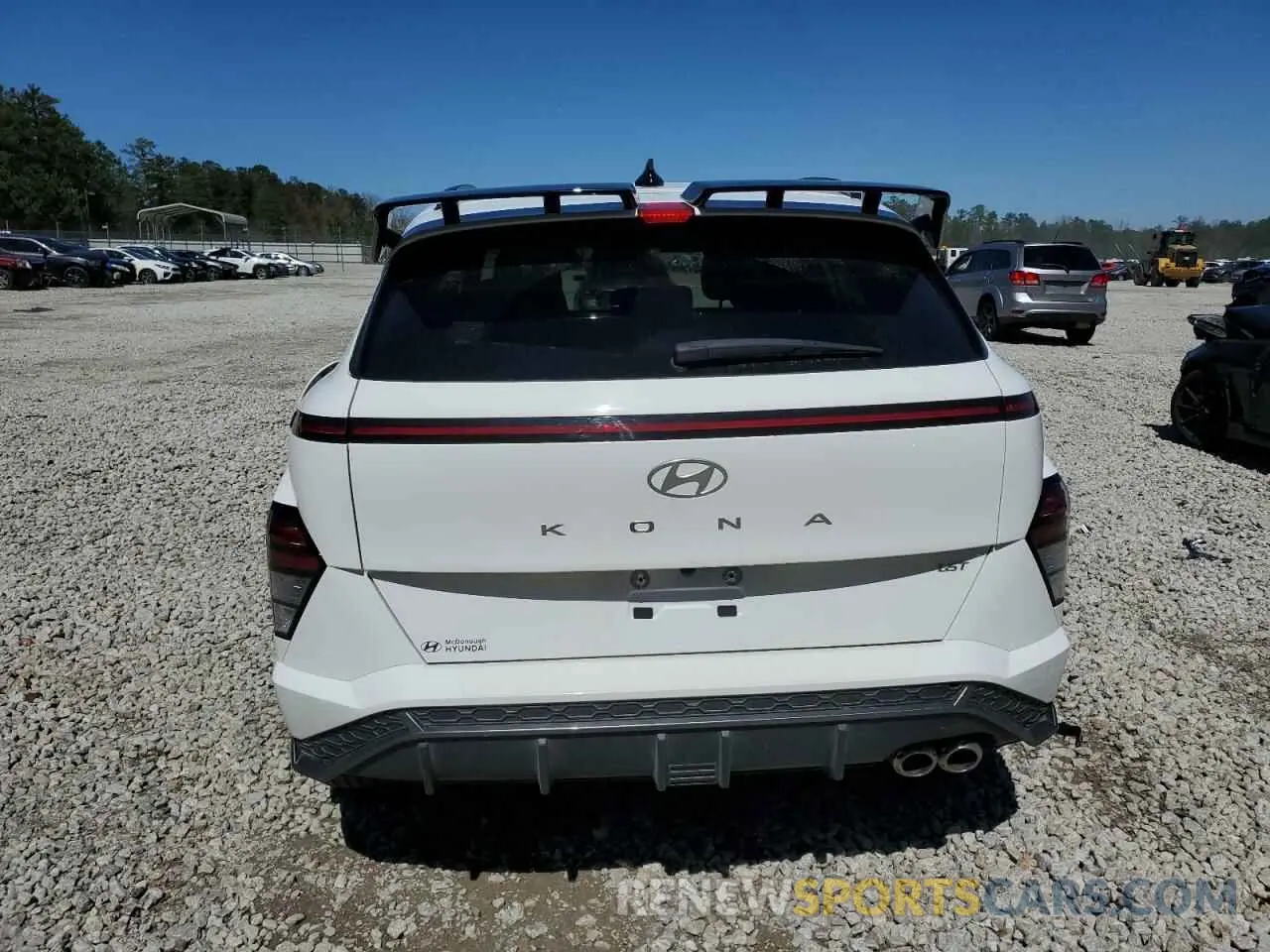 6 fotografías del automóvil dañado KM8HA3A39RU033848 HYUNDAI KONA 2024