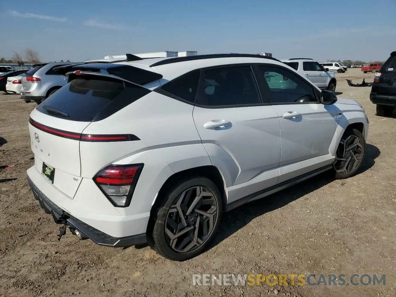 3 fotografías del automóvil dañado KM8HA3A3XRU034491 HYUNDAI KONA 2024