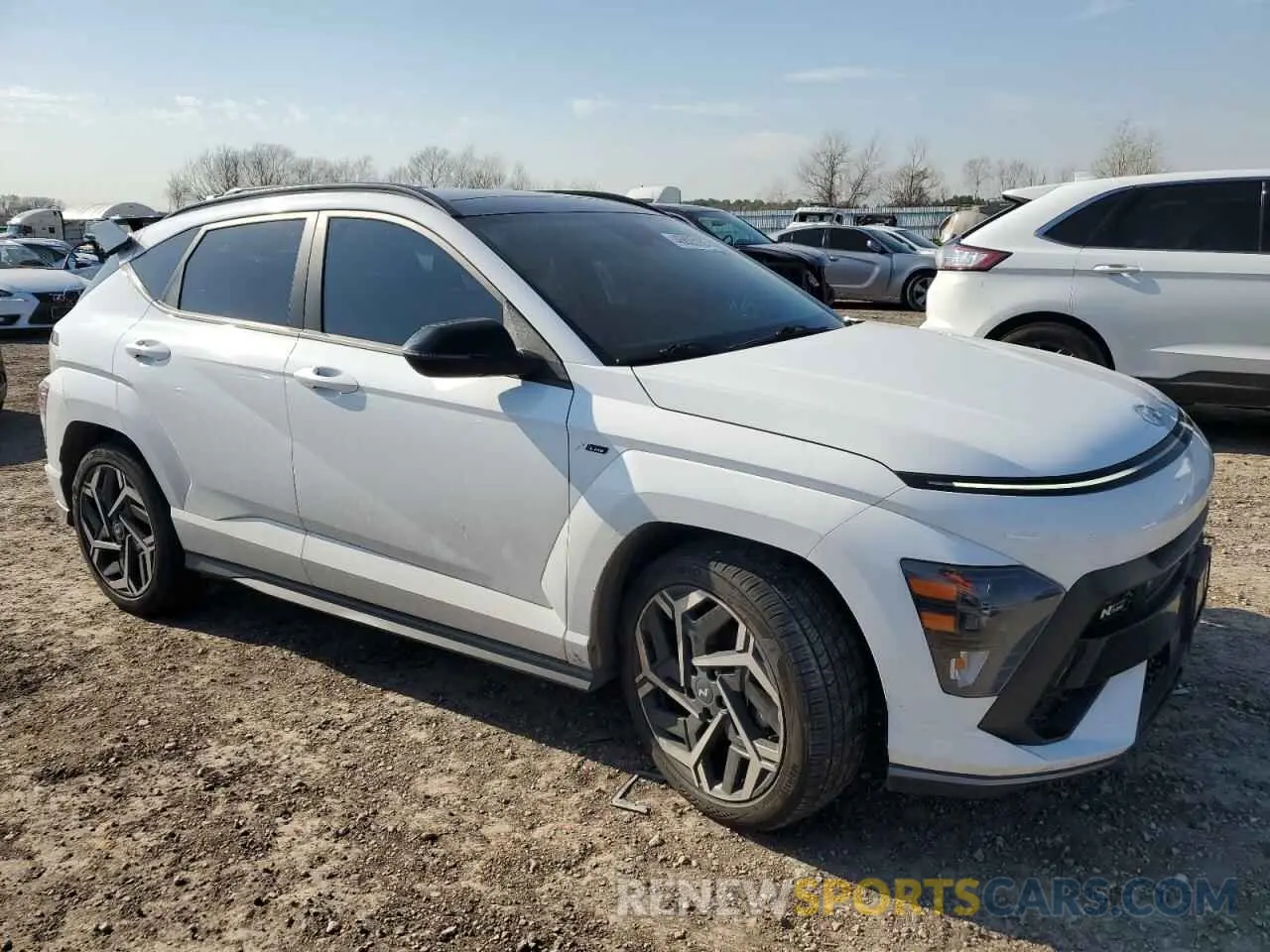 4 fotografías del automóvil dañado KM8HA3A3XRU034491 HYUNDAI KONA 2024