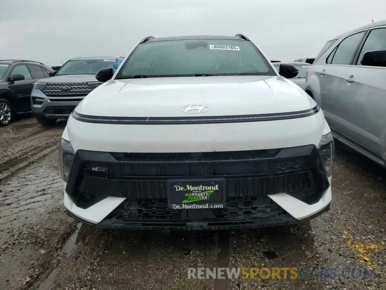 5 fotografías del automóvil dañado KM8HA3A3XRU034491 HYUNDAI KONA 2024