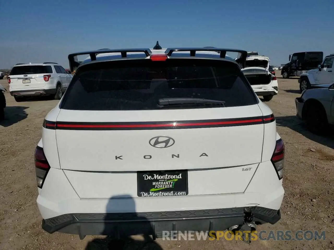 6 fotografías del automóvil dañado KM8HA3A3XRU034491 HYUNDAI KONA 2024
