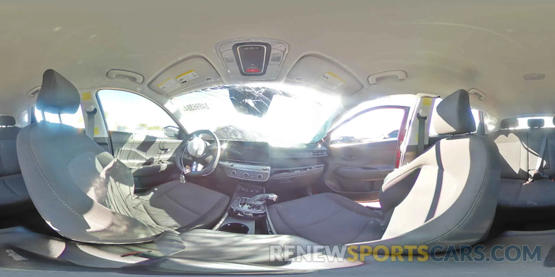 13 fotografías del automóvil dañado KM8HA3AB0RU046818 HYUNDAI KONA 2024