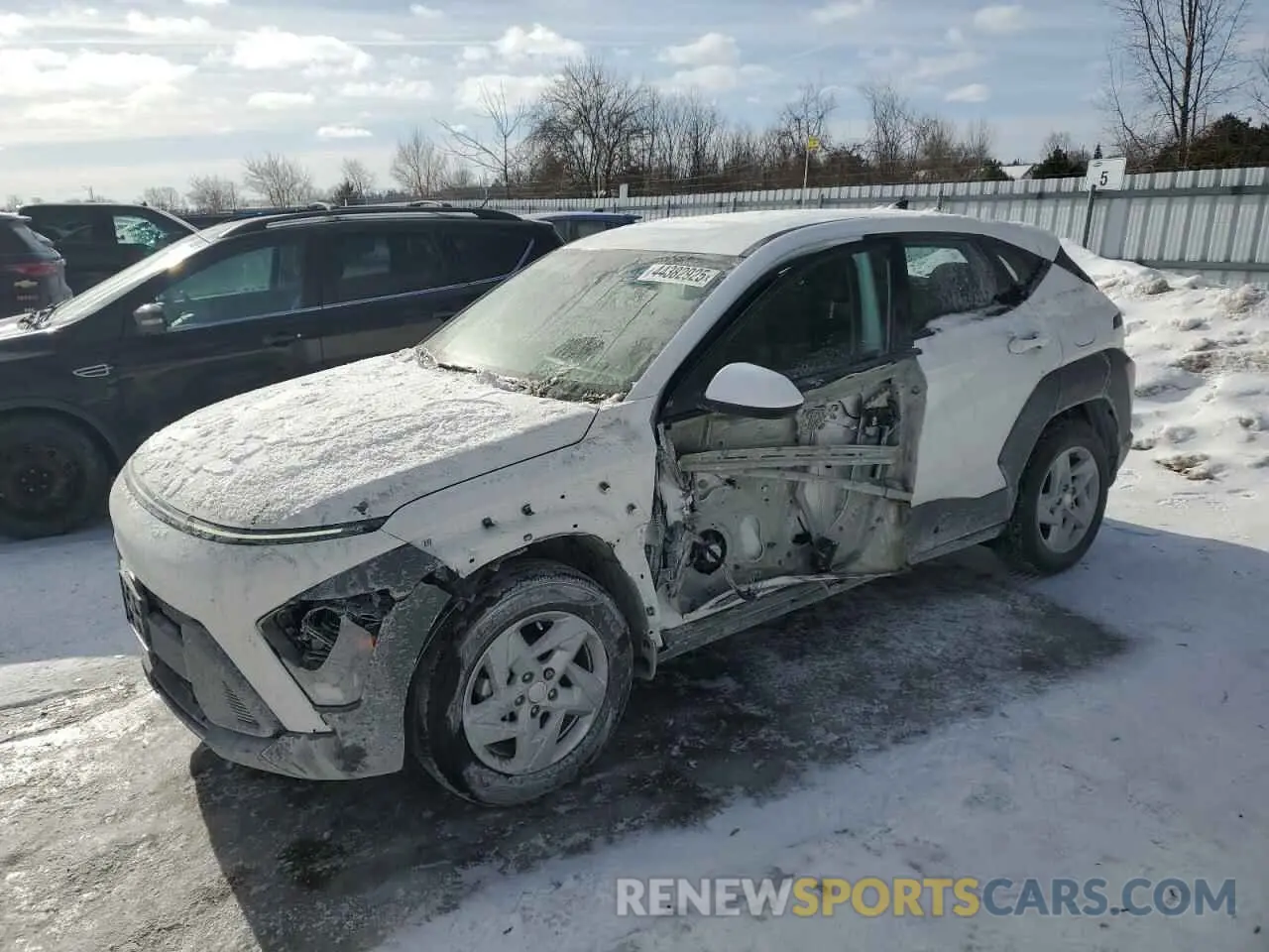1 fotografías del automóvil dañado KM8HA3AB0RU184987 HYUNDAI KONA 2024