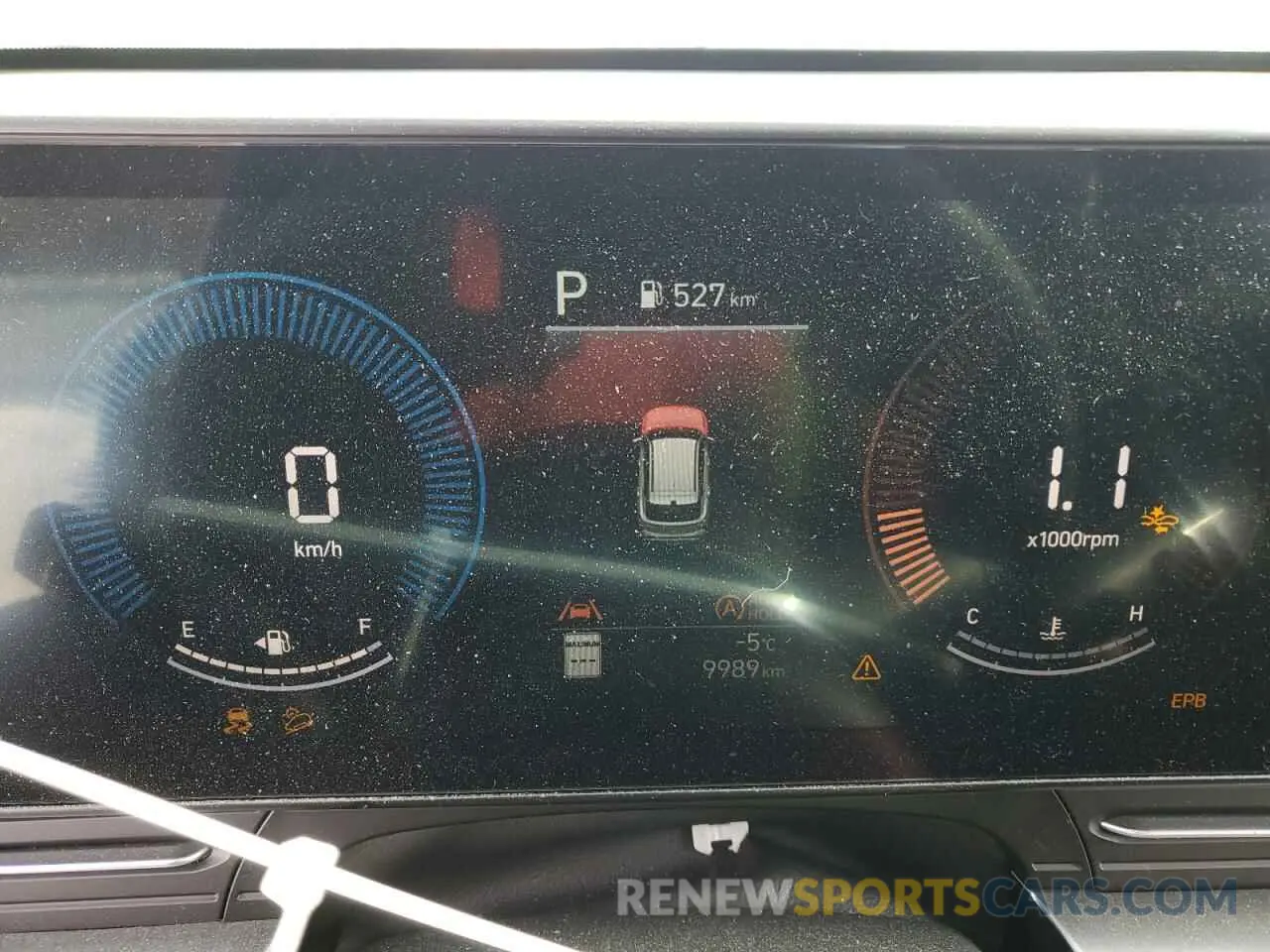 9 fotografías del automóvil dañado KM8HA3AB0RU184987 HYUNDAI KONA 2024