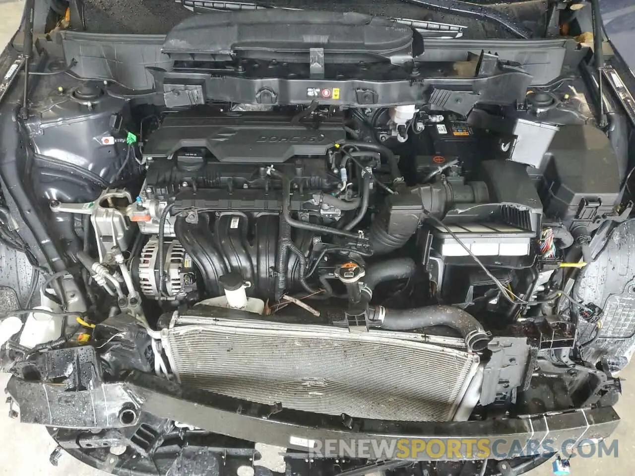 12 fotografías del automóvil dañado KM8HA3AB1RU068147 HYUNDAI KONA 2024