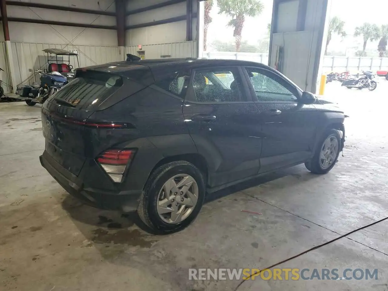 3 fotografías del automóvil dañado KM8HA3AB1RU068147 HYUNDAI KONA 2024