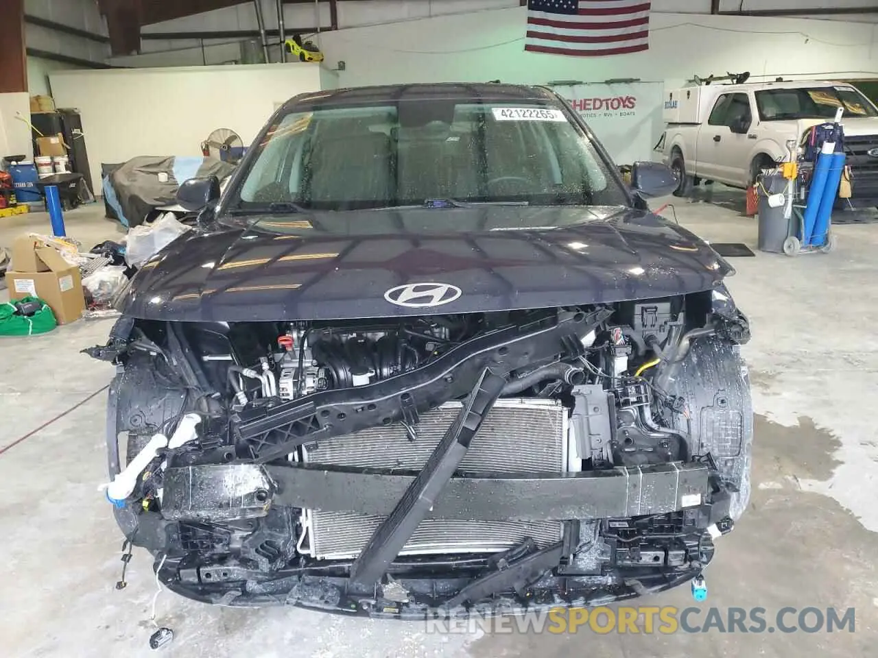 5 fotografías del automóvil dañado KM8HA3AB1RU068147 HYUNDAI KONA 2024
