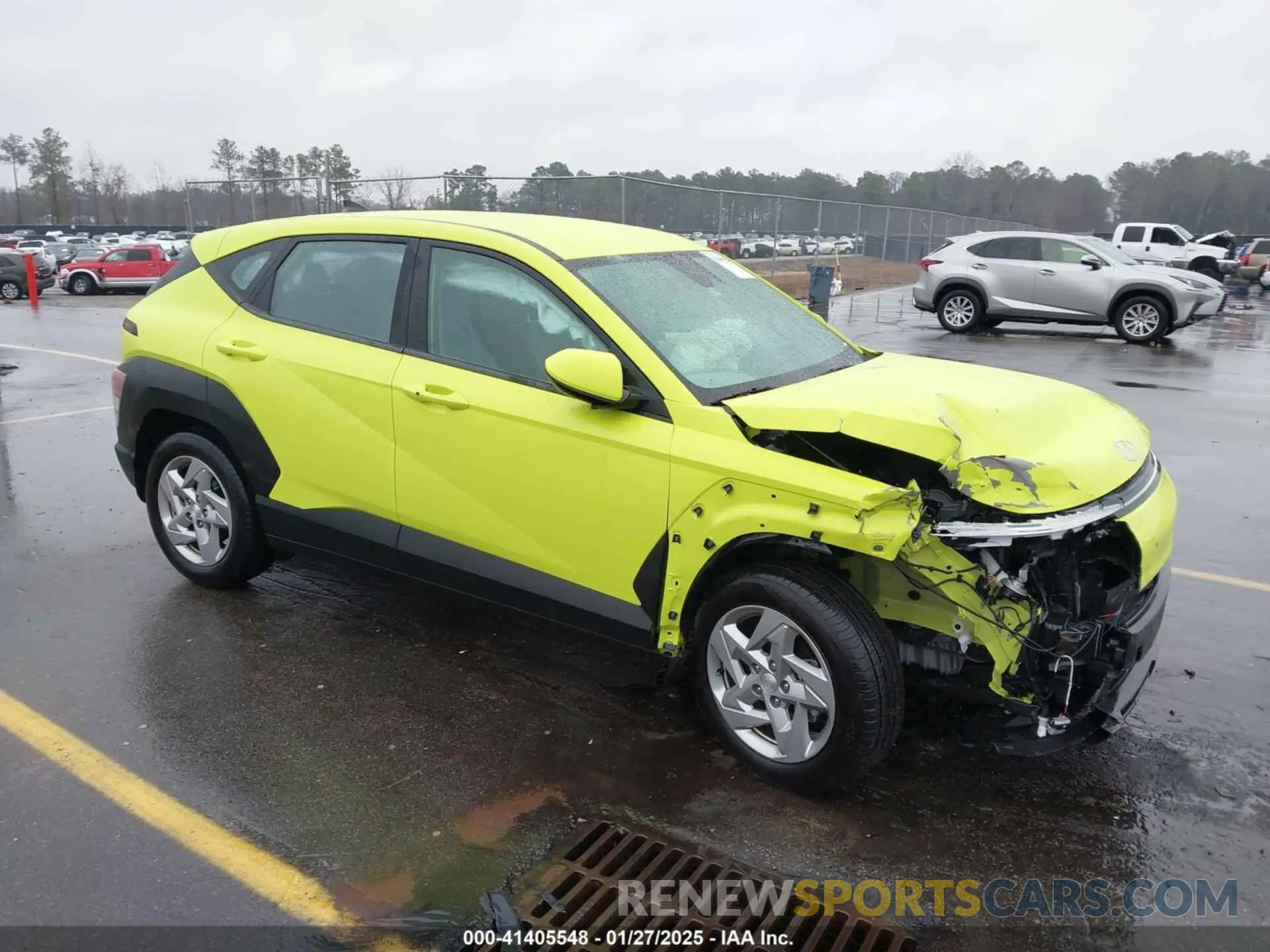 1 fotografías del automóvil dañado KM8HA3AB2RU047730 HYUNDAI KONA 2024