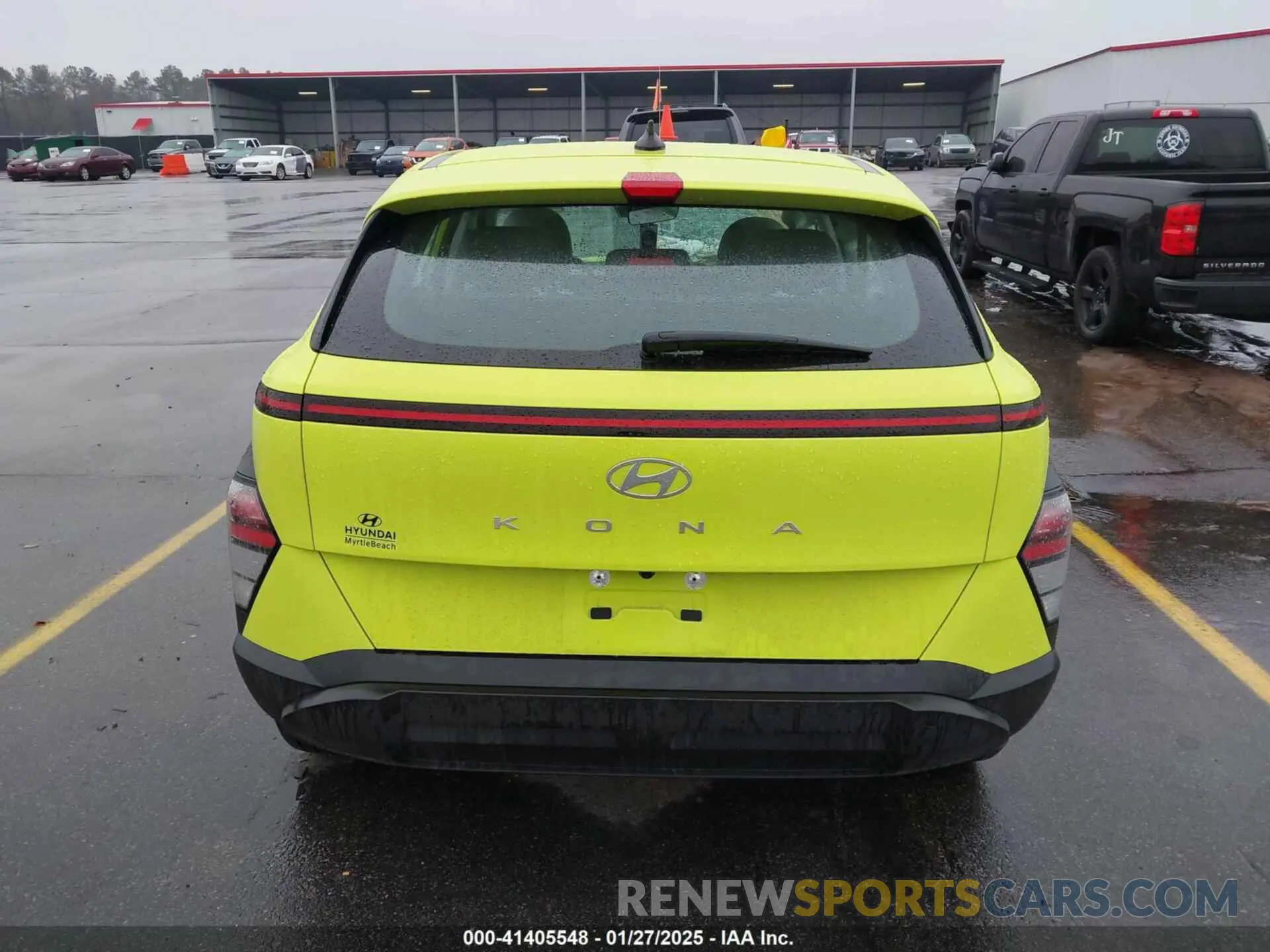 16 fotografías del automóvil dañado KM8HA3AB2RU047730 HYUNDAI KONA 2024
