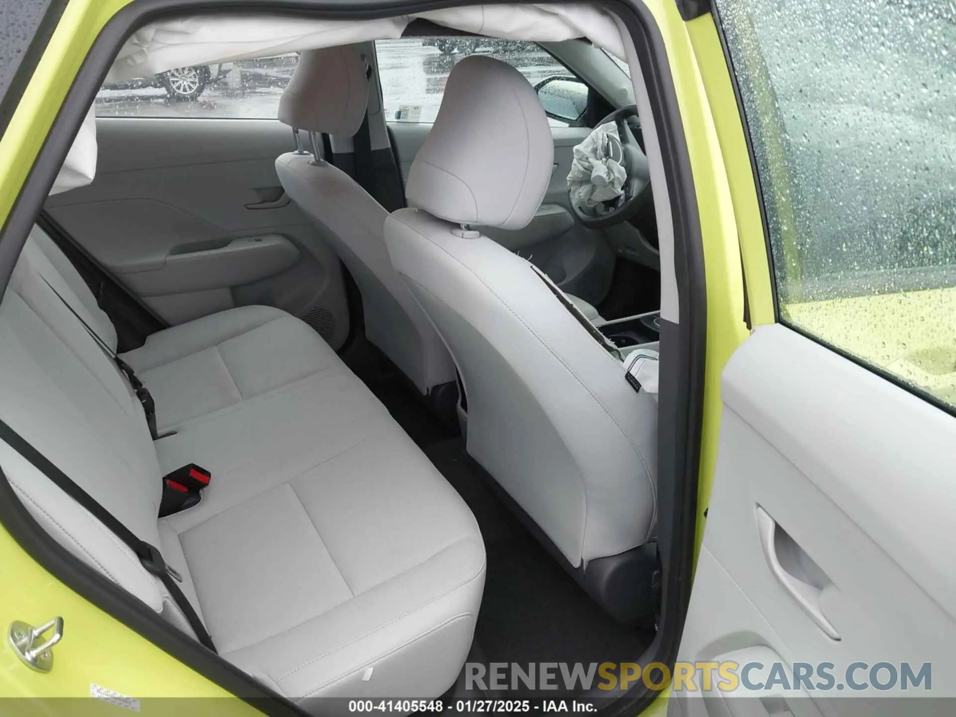 8 fotografías del automóvil dañado KM8HA3AB2RU047730 HYUNDAI KONA 2024