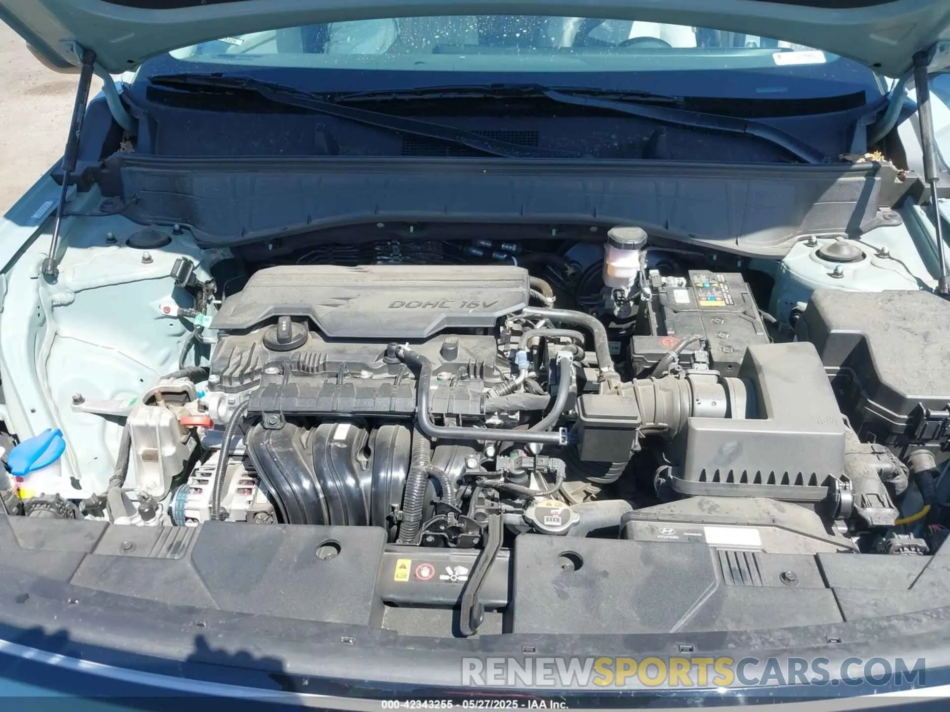 10 fotografías del automóvil dañado KM8HA3AB3RU179511 HYUNDAI KONA 2024