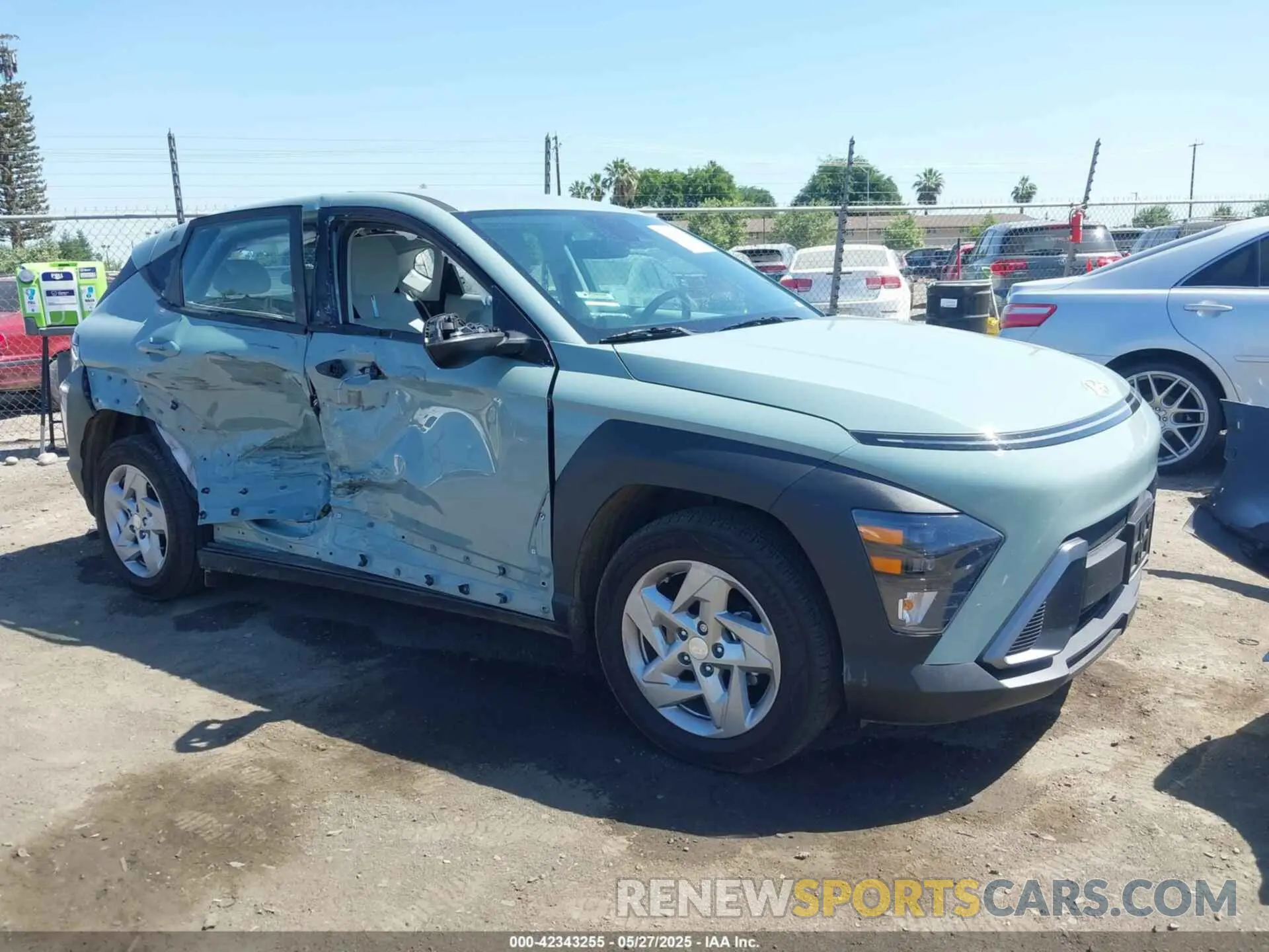 13 fotografías del automóvil dañado KM8HA3AB3RU179511 HYUNDAI KONA 2024