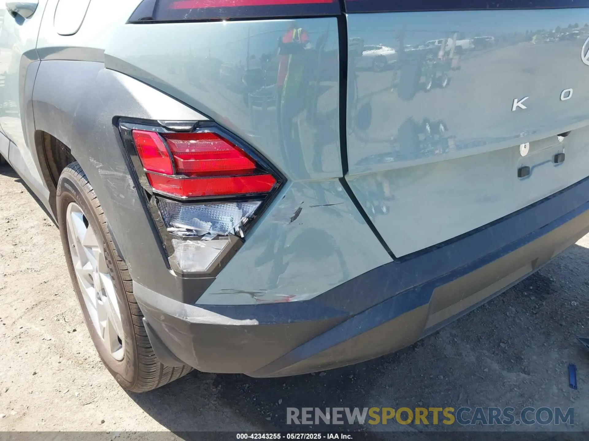 20 fotografías del automóvil dañado KM8HA3AB3RU179511 HYUNDAI KONA 2024