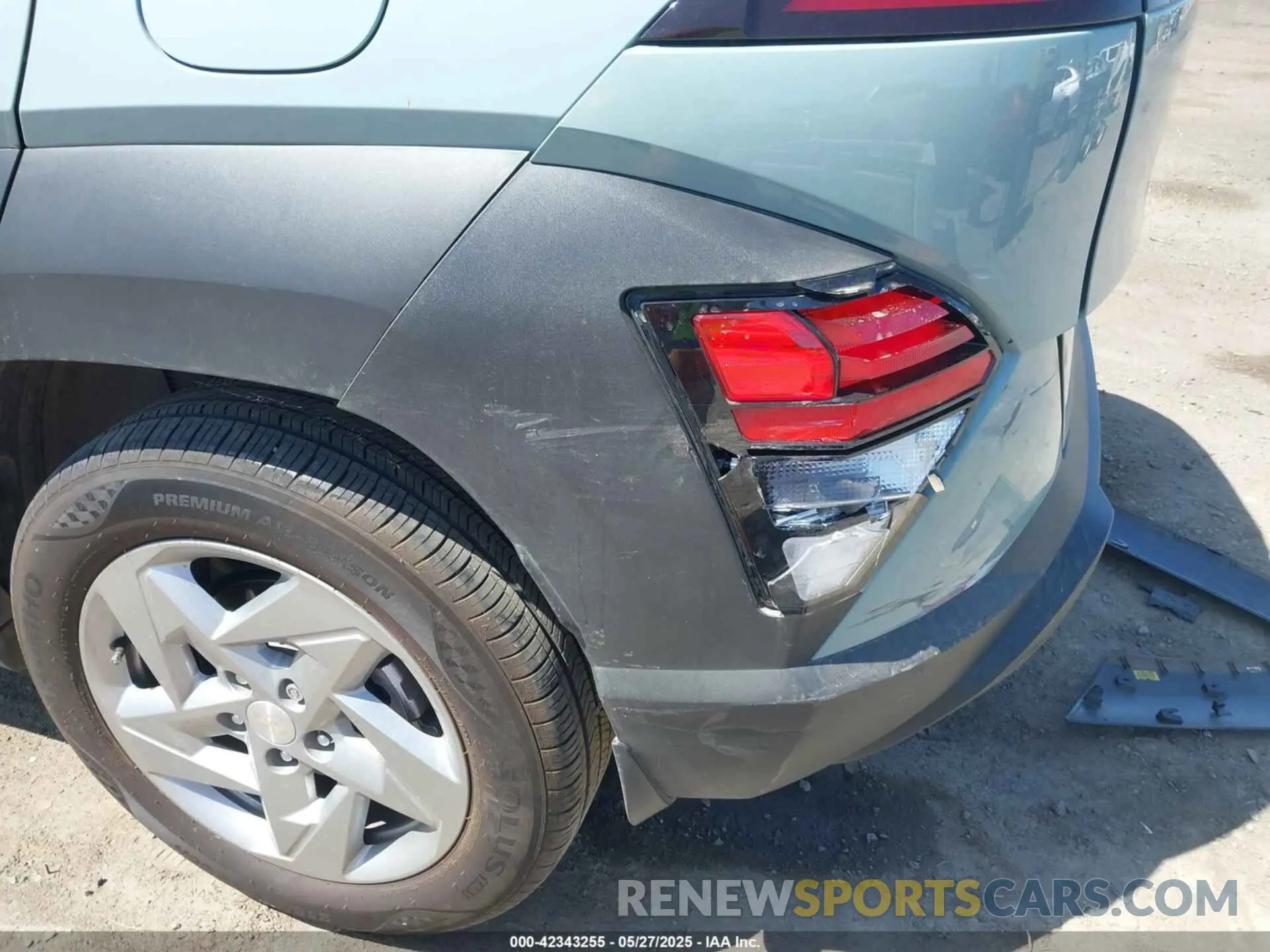 21 fotografías del automóvil dañado KM8HA3AB3RU179511 HYUNDAI KONA 2024