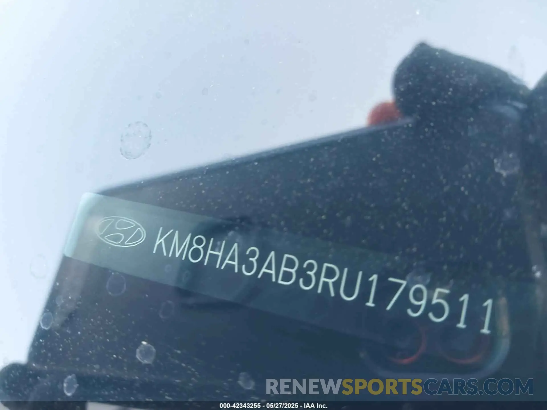 9 fotografías del automóvil dañado KM8HA3AB3RU179511 HYUNDAI KONA 2024