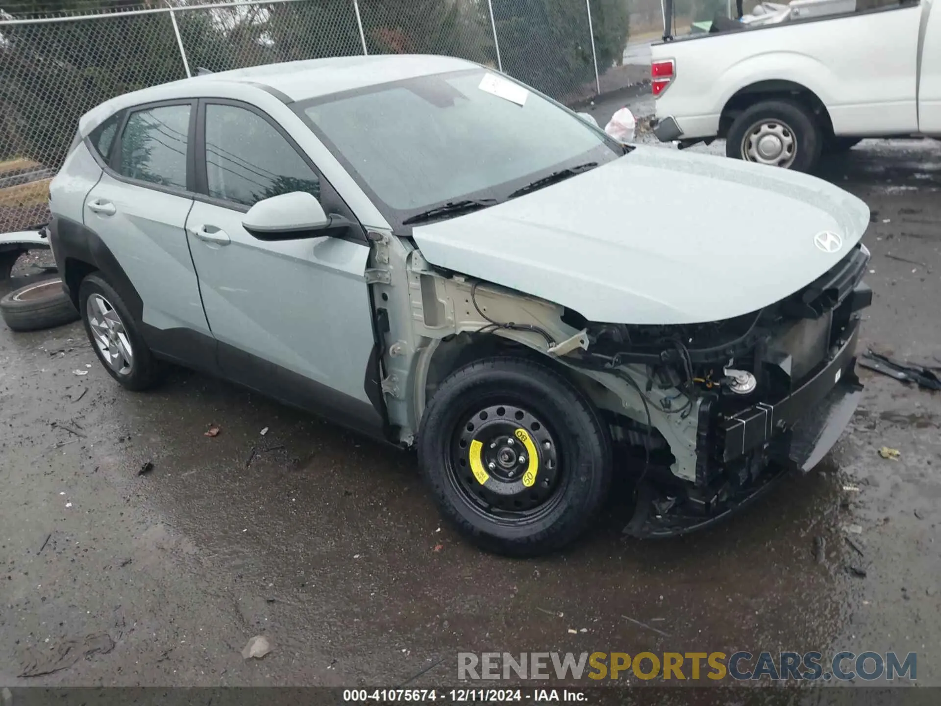 1 fotografías del automóvil dañado KM8HA3AB6RU116418 HYUNDAI KONA 2024