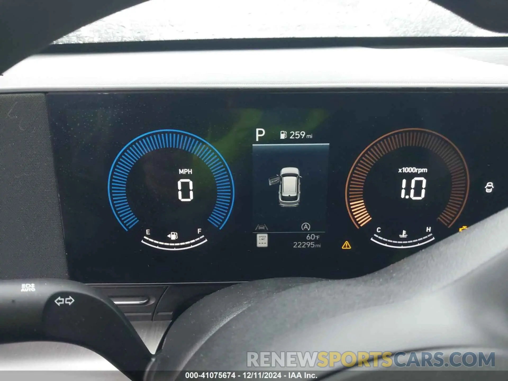 7 fotografías del automóvil dañado KM8HA3AB6RU116418 HYUNDAI KONA 2024