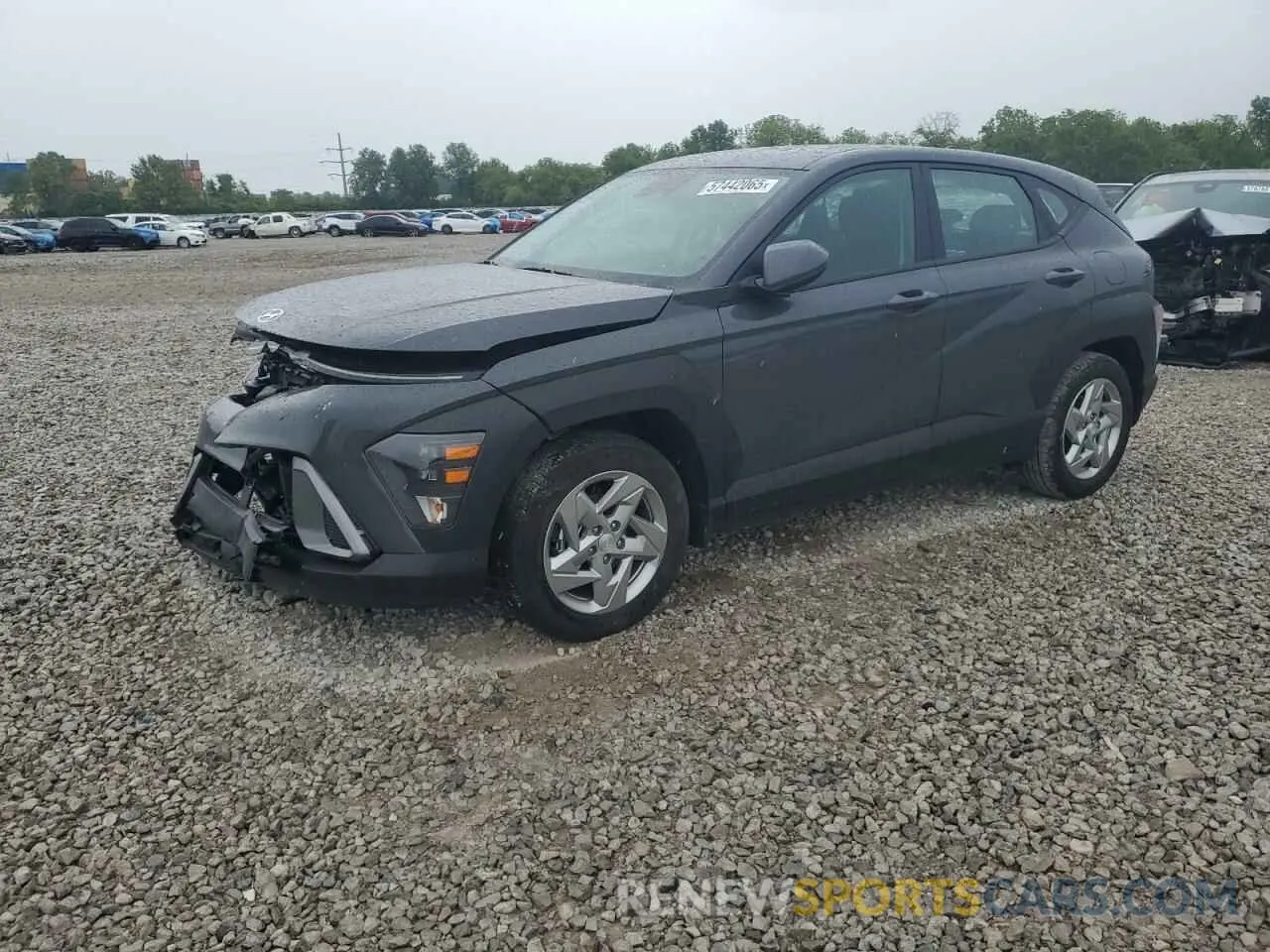 1 fotografías del automóvil dañado KM8HA3ABXRU045711 HYUNDAI KONA 2024