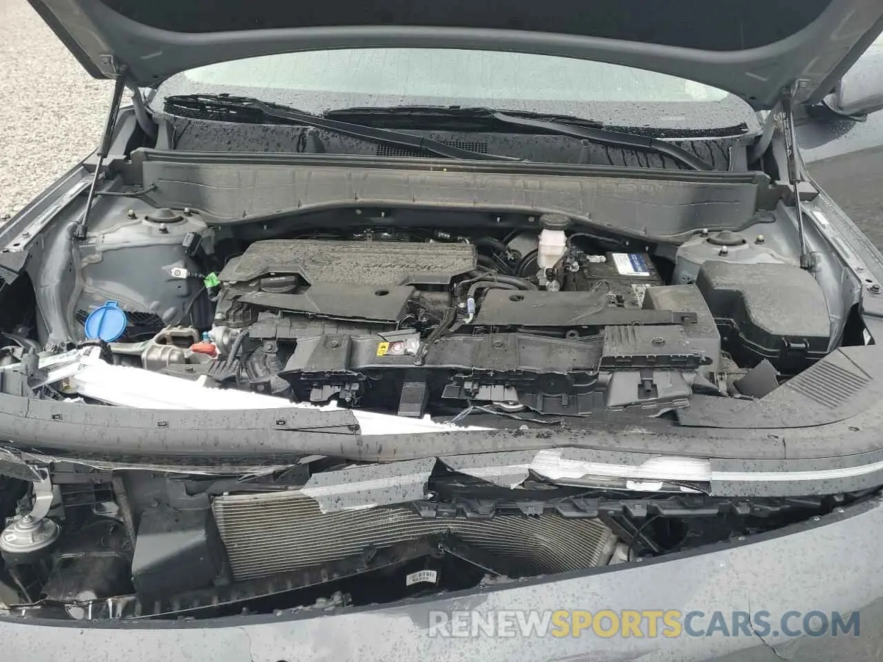 12 fotografías del automóvil dañado KM8HA3ABXRU045711 HYUNDAI KONA 2024