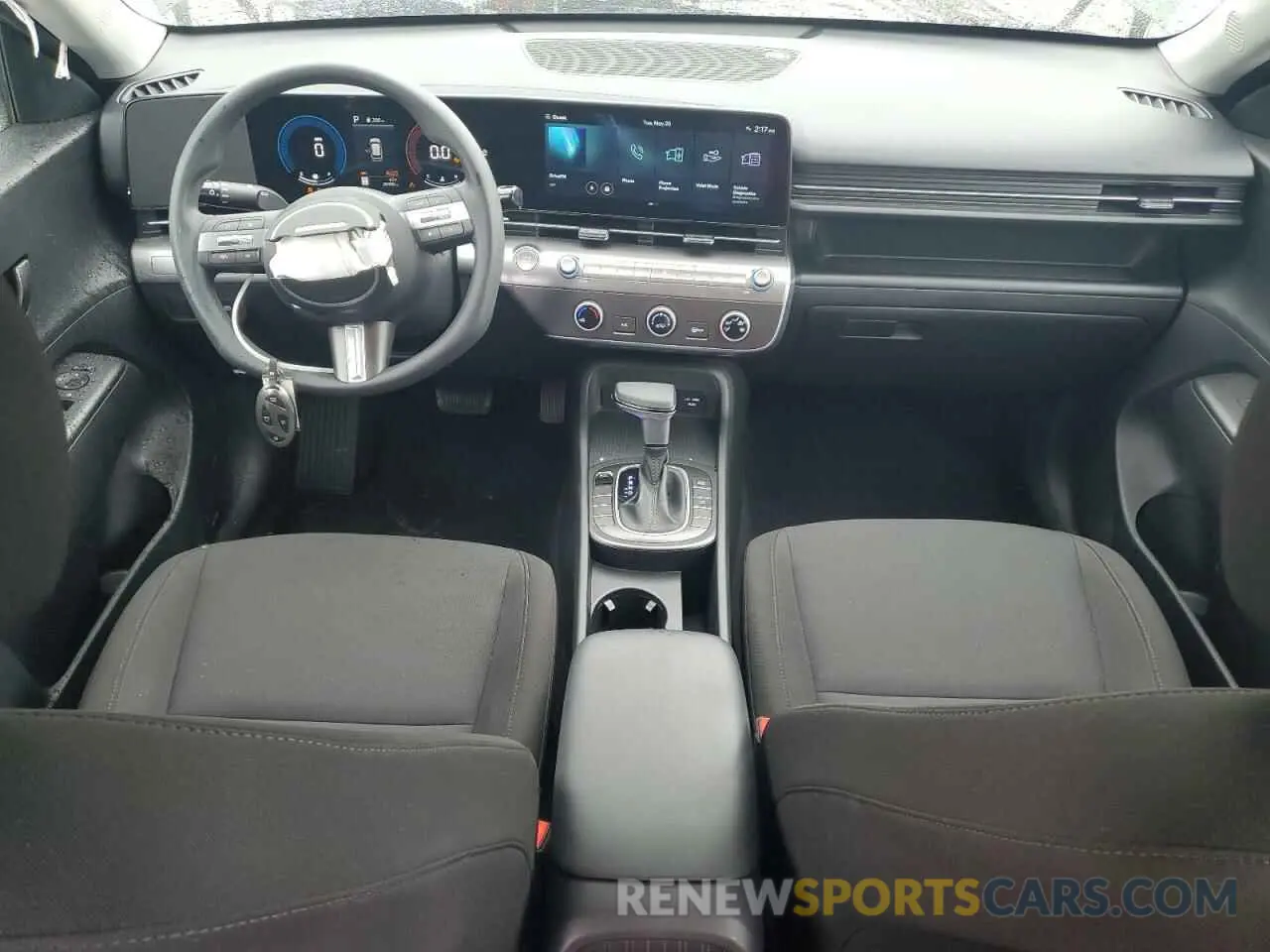 8 fotografías del automóvil dañado KM8HA3ABXRU045711 HYUNDAI KONA 2024