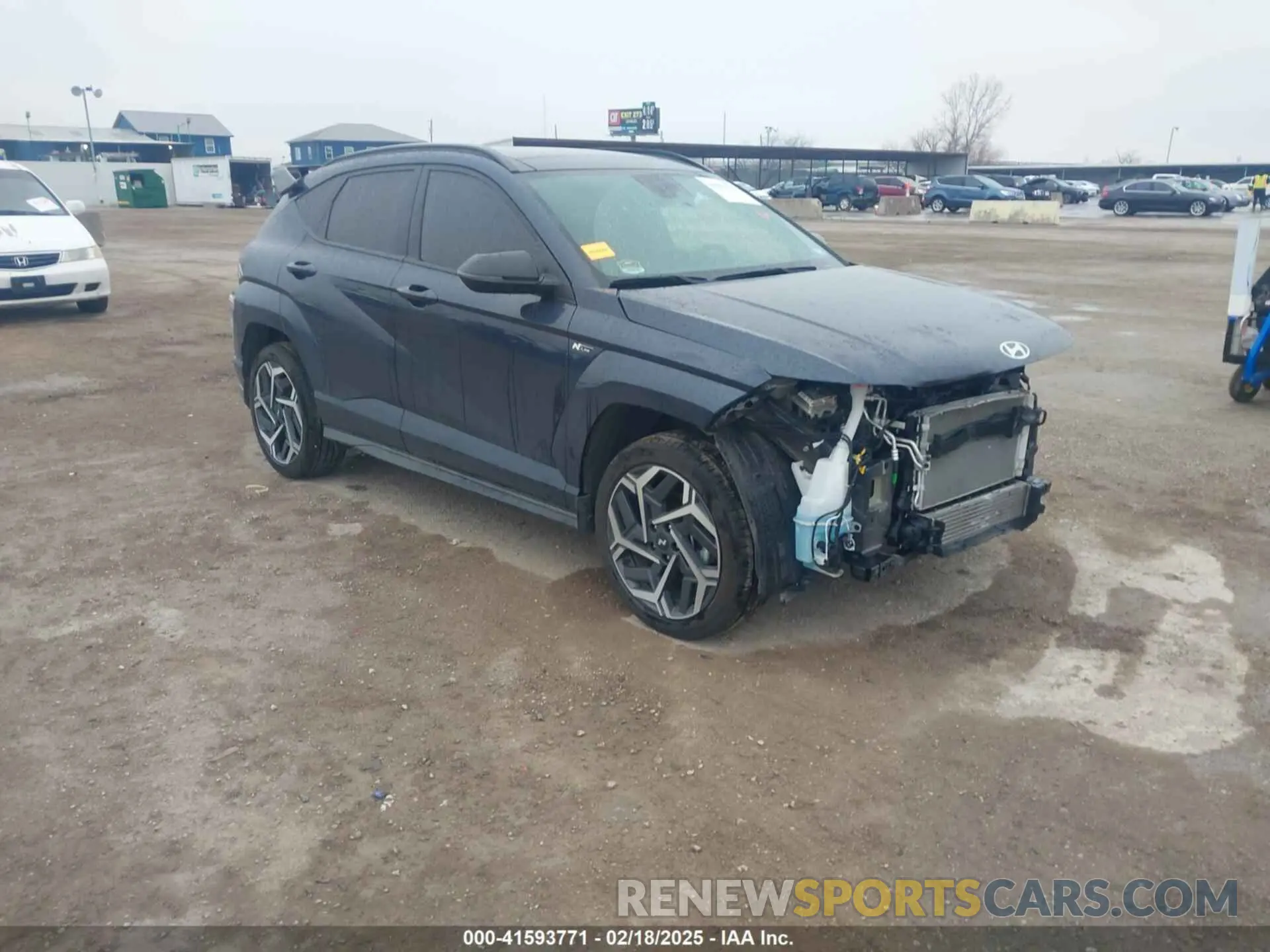 1 fotografías del automóvil dañado KM8HACA31RU055035 HYUNDAI KONA 2024