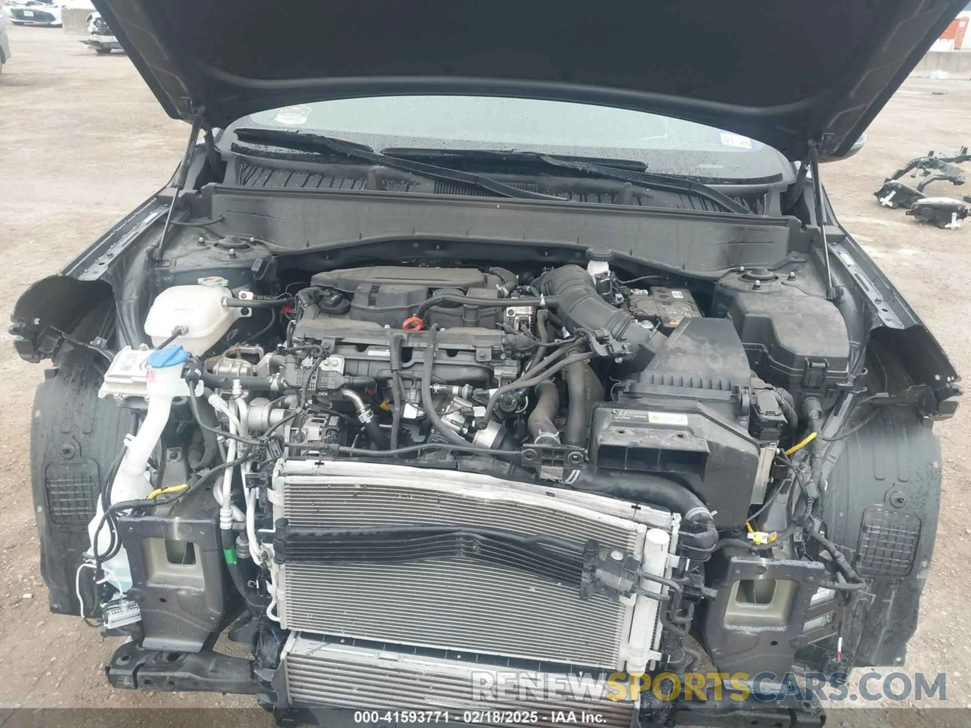 10 fotografías del automóvil dañado KM8HACA31RU055035 HYUNDAI KONA 2024