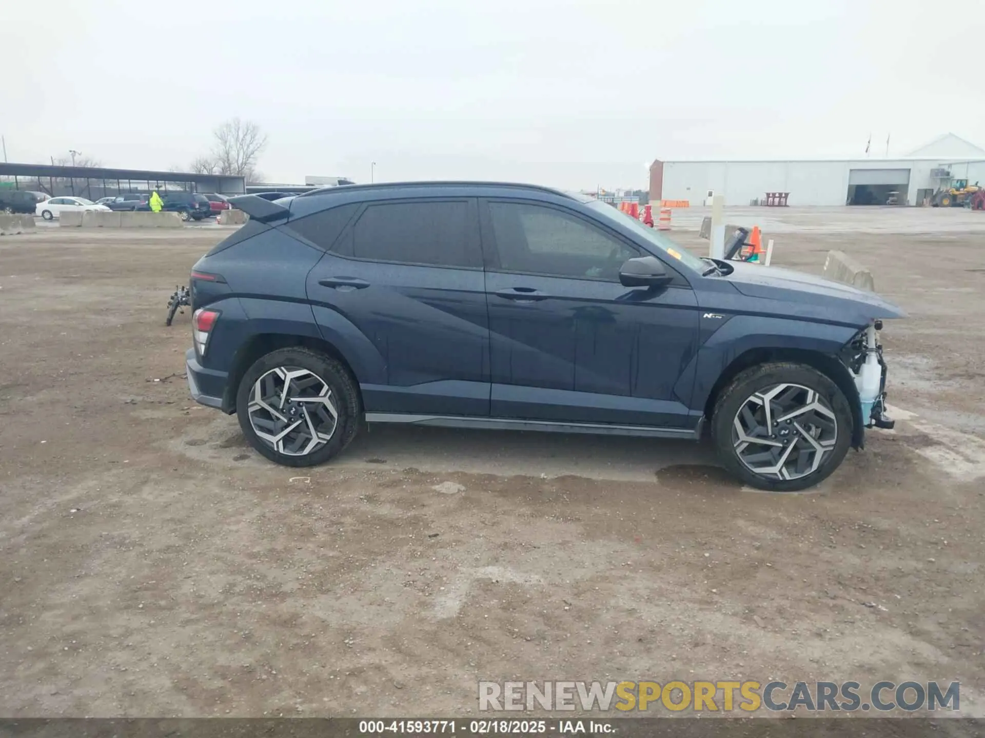 14 fotografías del automóvil dañado KM8HACA31RU055035 HYUNDAI KONA 2024