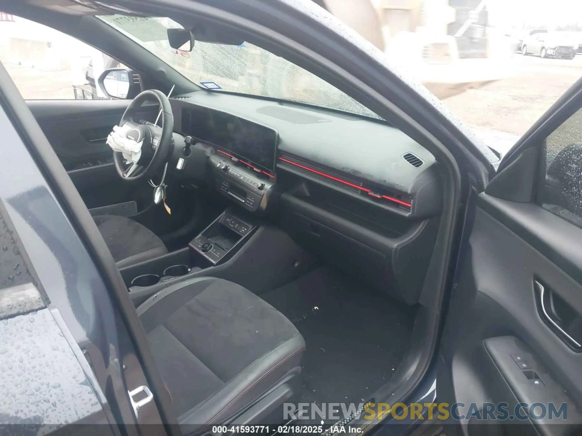 5 fotografías del automóvil dañado KM8HACA31RU055035 HYUNDAI KONA 2024