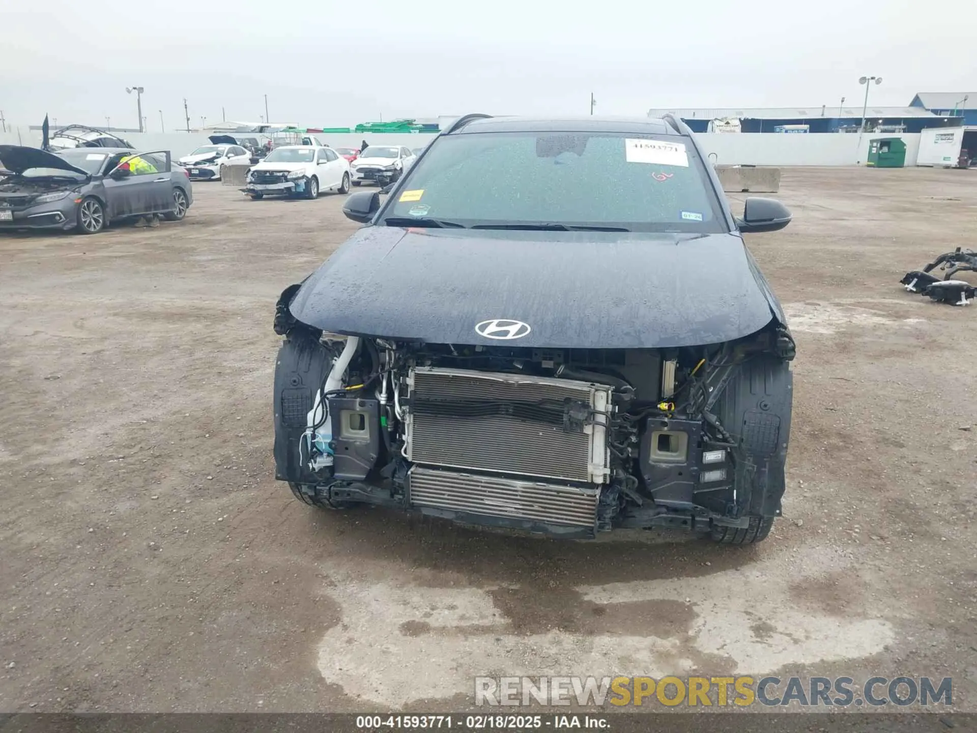 6 fotografías del automóvil dañado KM8HACA31RU055035 HYUNDAI KONA 2024