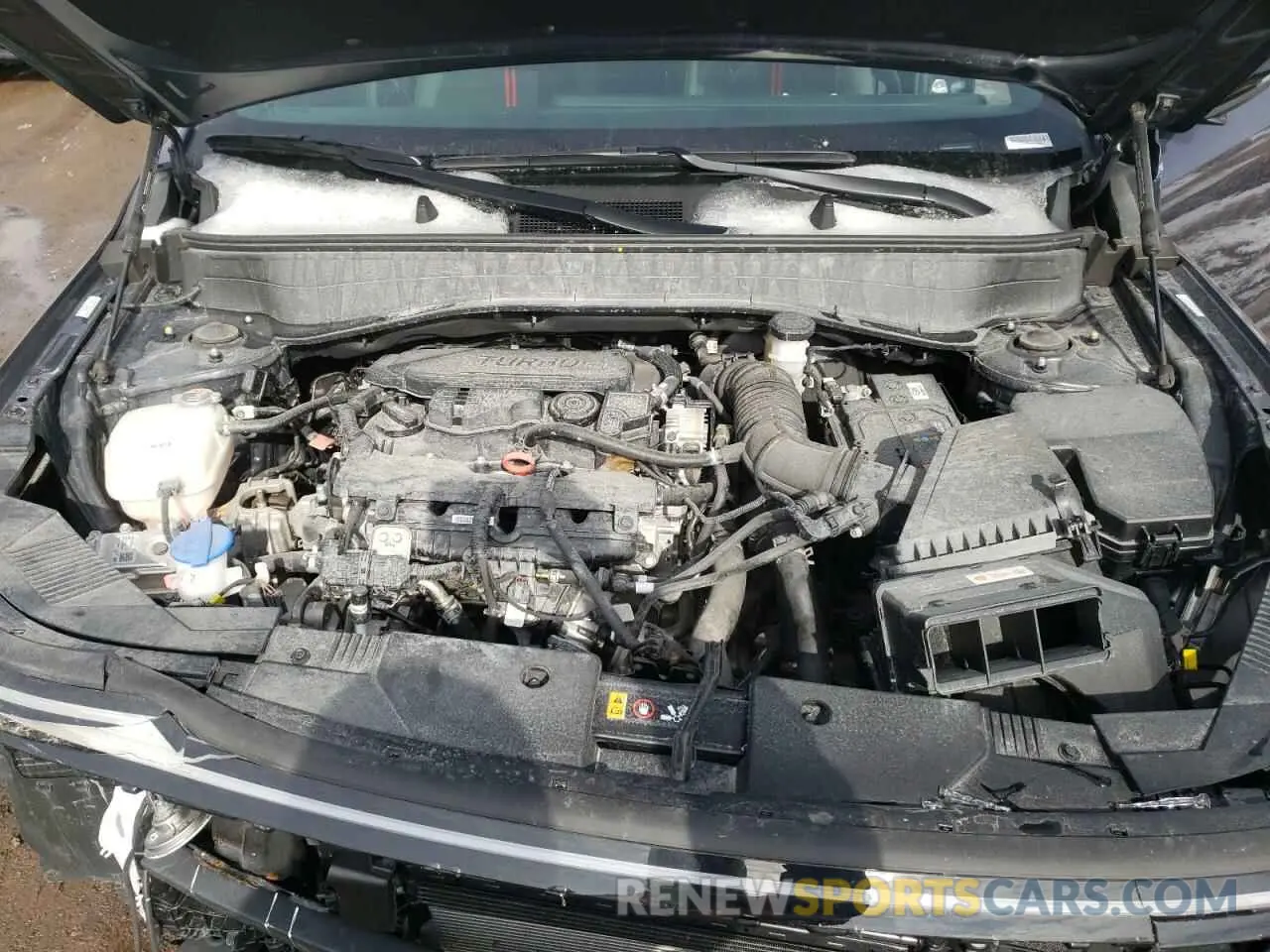 12 fotografías del automóvil dañado KM8HACA31RU089671 HYUNDAI KONA 2024