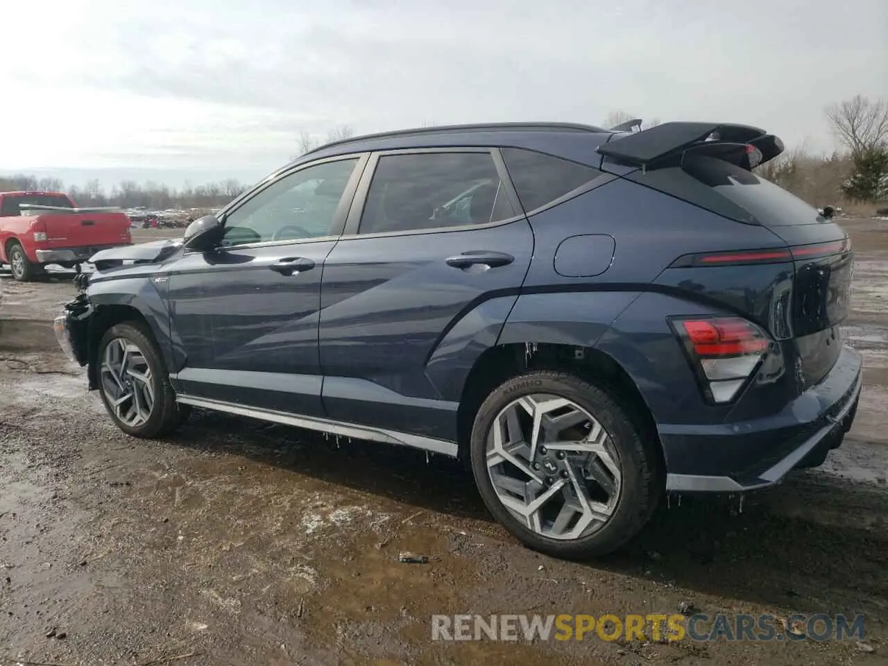 2 fotografías del automóvil dañado KM8HACA31RU089671 HYUNDAI KONA 2024