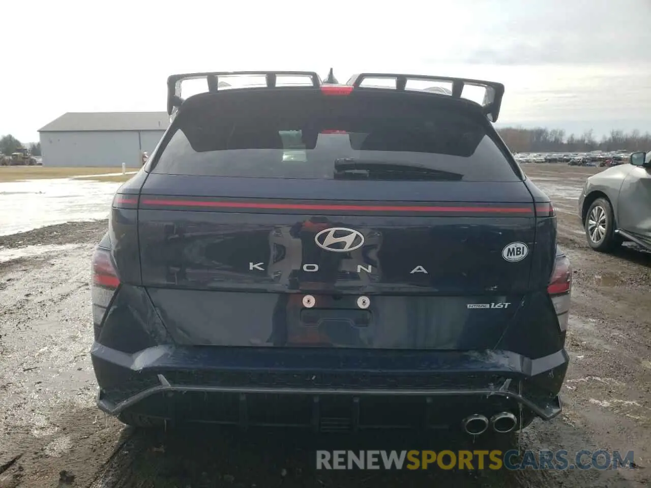 6 fotografías del automóvil dañado KM8HACA31RU089671 HYUNDAI KONA 2024