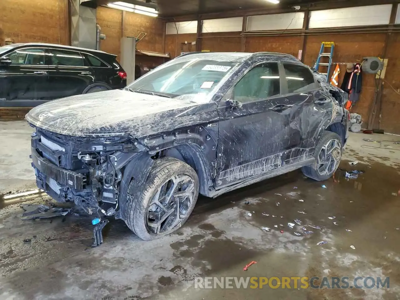 1 fotografías del automóvil dañado KM8HACA34RU045518 HYUNDAI KONA 2024