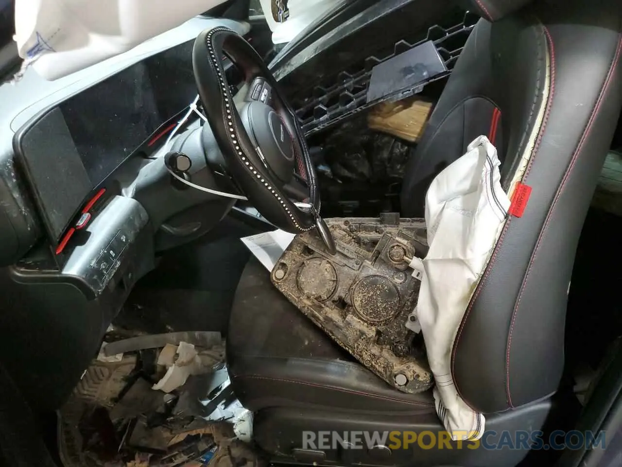 7 fotografías del automóvil dañado KM8HACA34RU045518 HYUNDAI KONA 2024