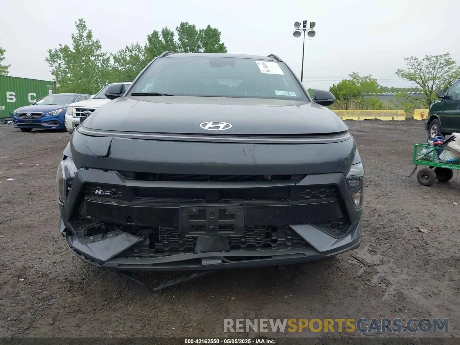 12 fotografías del automóvil dañado KM8HACA34RU087073 HYUNDAI KONA 2024