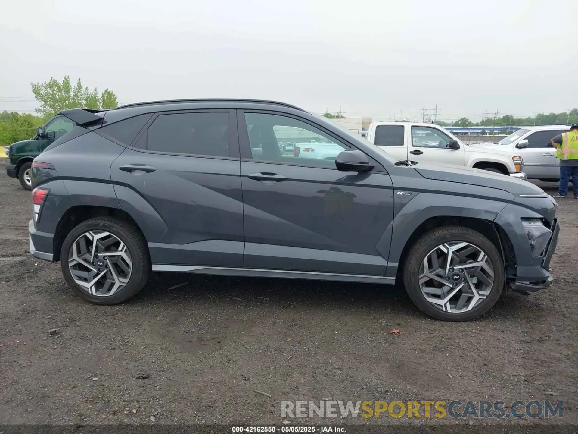 13 fotografías del automóvil dañado KM8HACA34RU087073 HYUNDAI KONA 2024