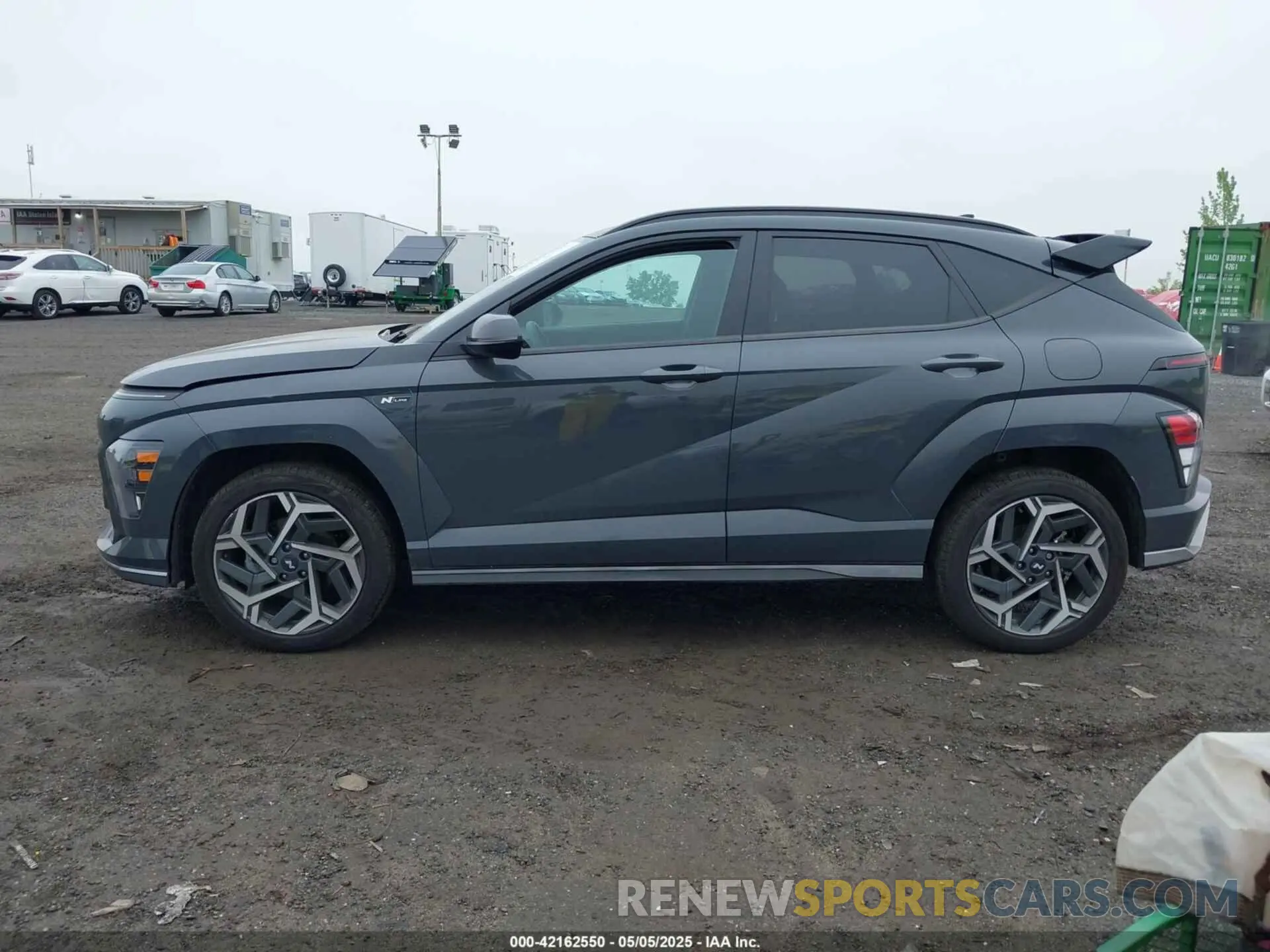 14 fotografías del automóvil dañado KM8HACA34RU087073 HYUNDAI KONA 2024